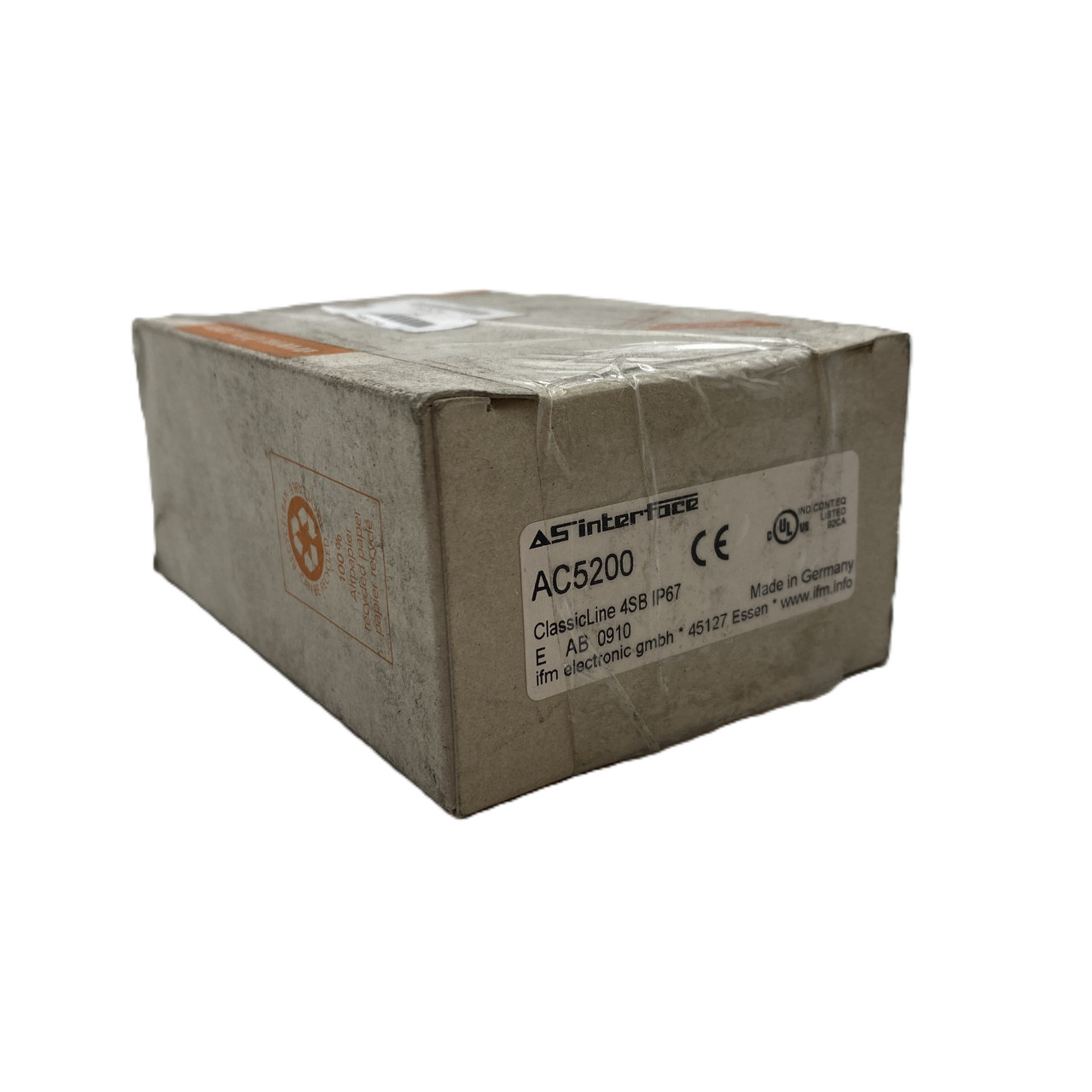 IFM AC5200 Classic Line 4SB IP67 4-way Splitter Box  - New Open Box