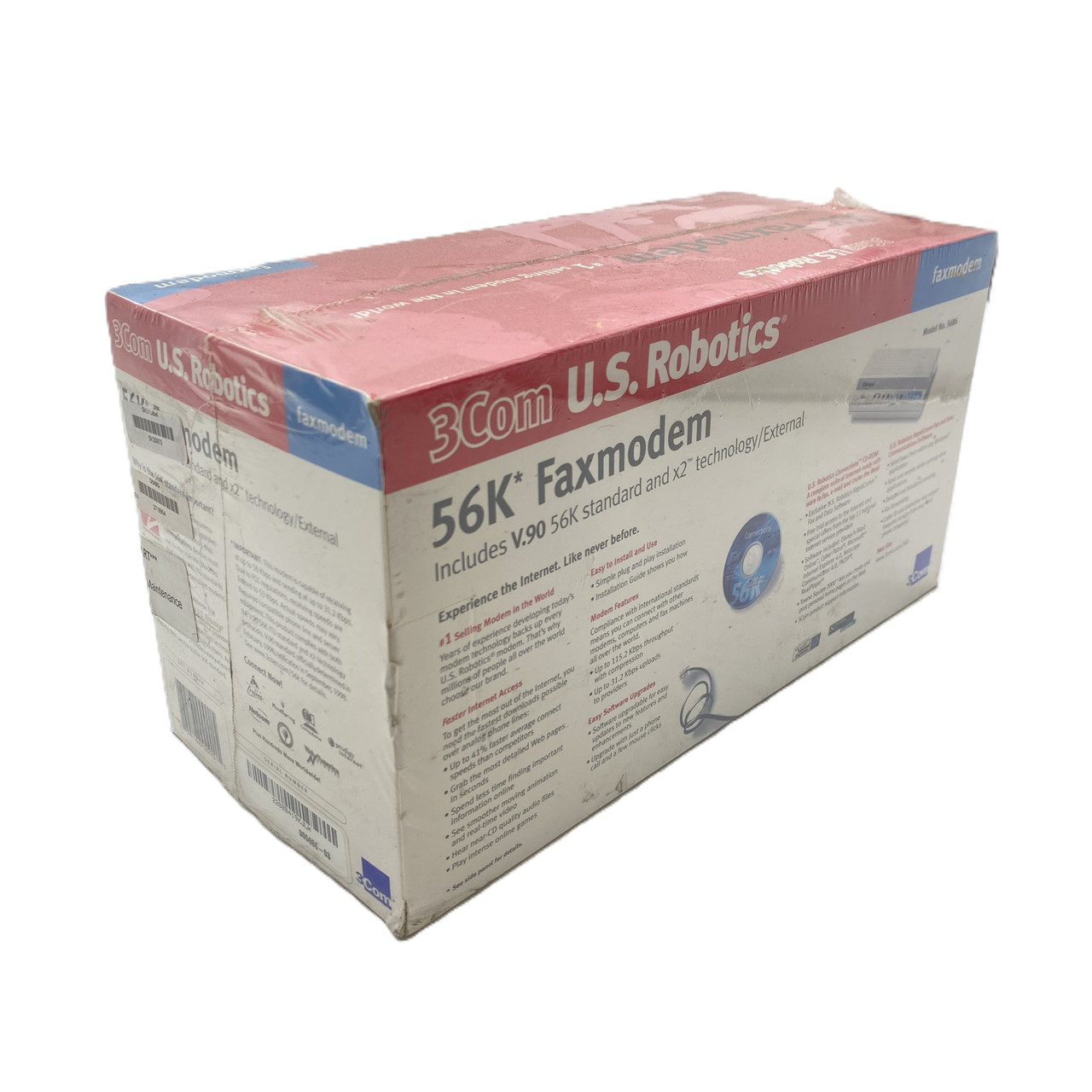 Us Robotics 5686 Vintage 56K Faxmodem  - NEW