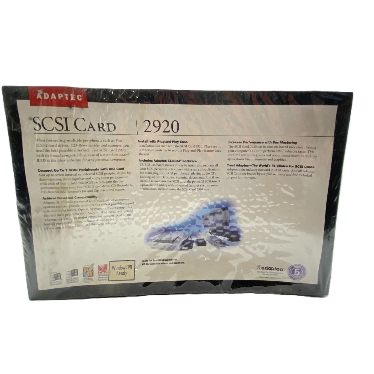 Adaptec AHA-2920 PCI Fast SCSI-2 Controller Card HD50 OEM Sealed Box