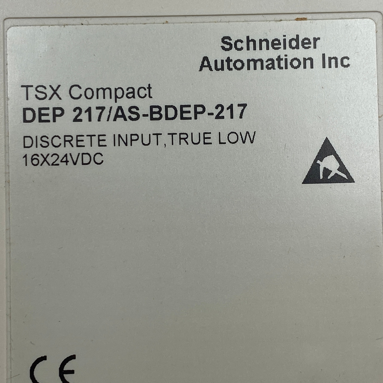 Aeg AS-BDEP-217 True Low Discrete Input Module TSX Compact - NEW