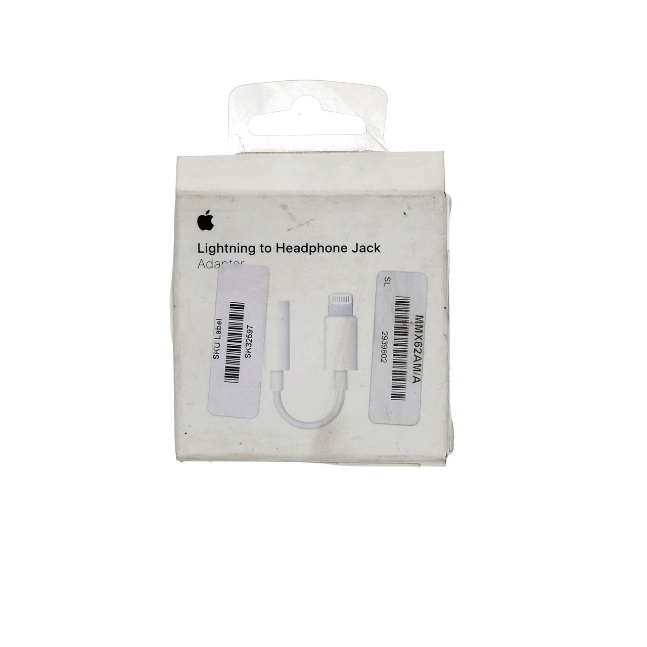 Apple Lightning to 3.5mm Audio Headphone Adapter MMX62AM/A - New Open Box