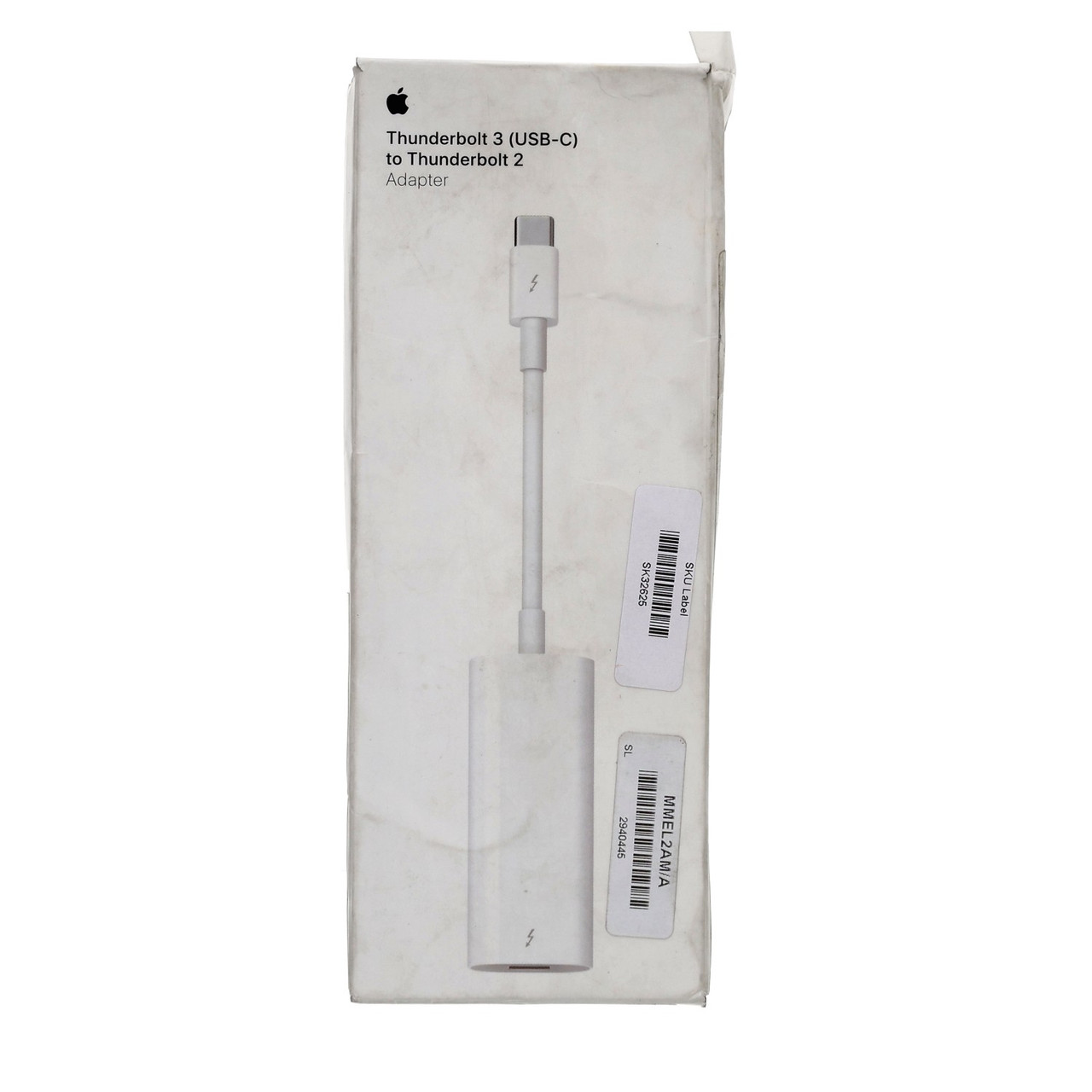 Apple Thunderbolt 3 (USB-C) to Thunderbolt 2 Adapter MMEL2AM/A -New Open Box