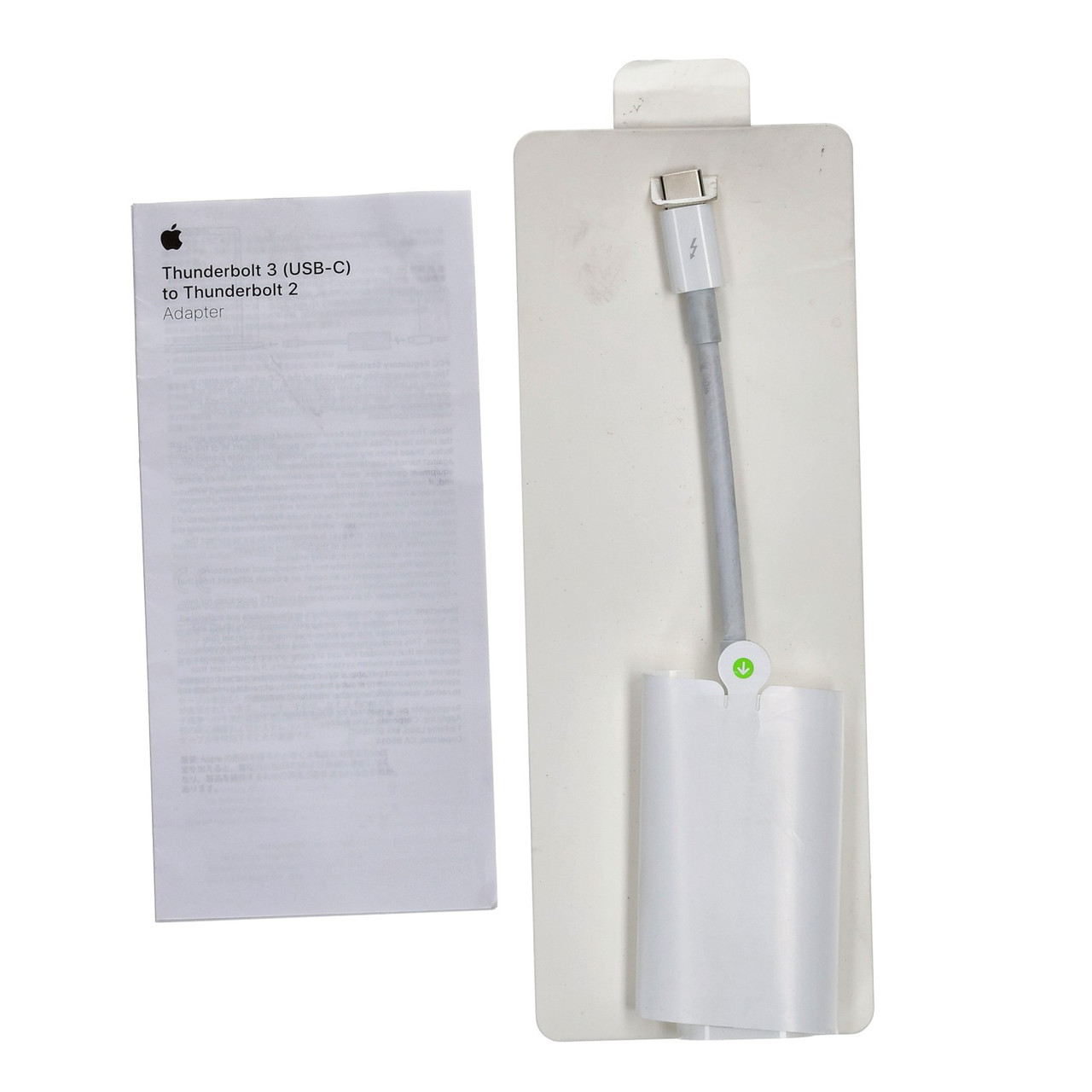 Apple Thunderbolt 3 (USB-C) to Thunderbolt 2 Adapter MMEL2AM/A -New Open Box