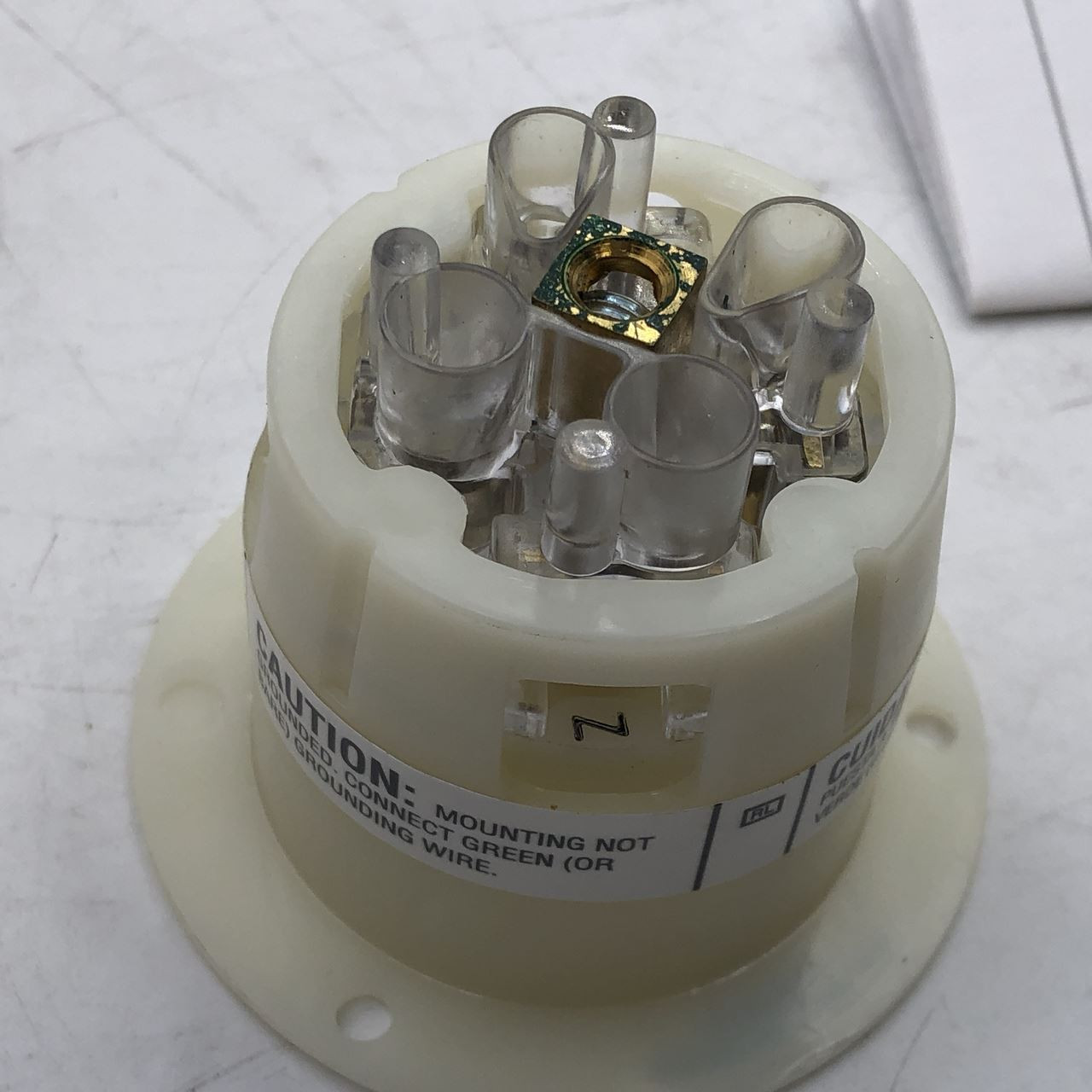 Hubbell HBL2515 Locking Flanged Inlet 20A 3P 120/208 VAC New QTY 10