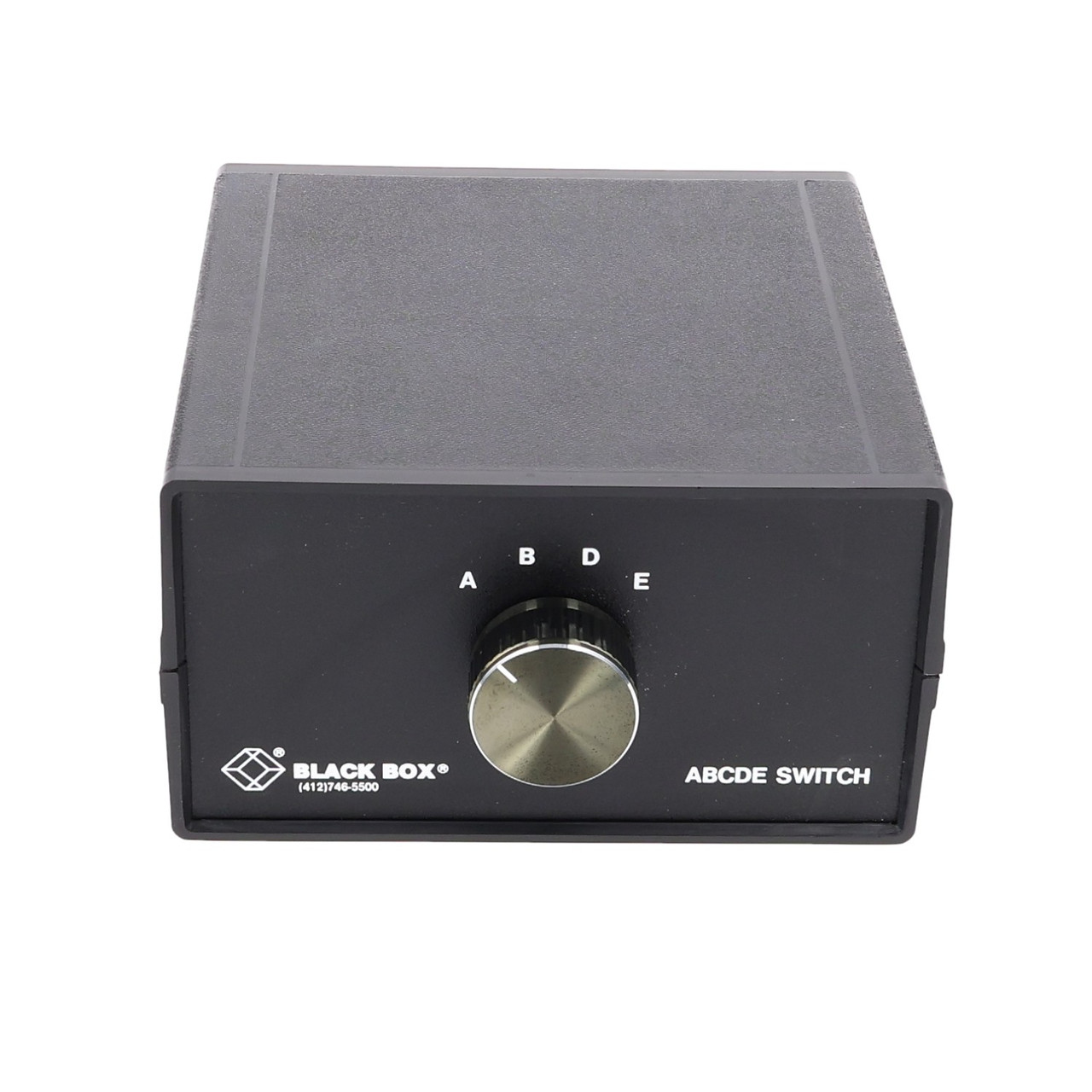Black Box SWL026A-FFFFF Desktop DB25 4-to-1 Manual Switch - New