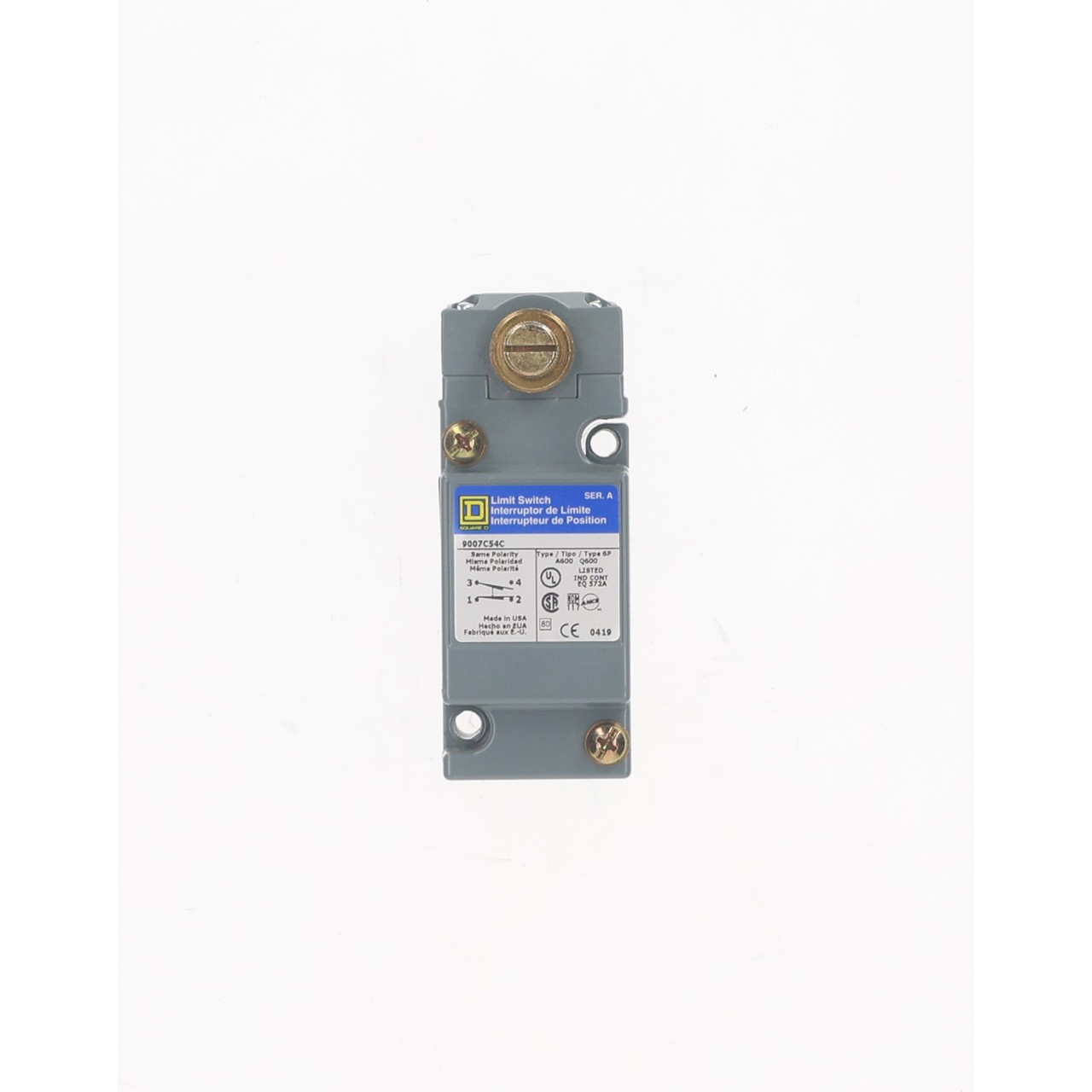 Square D 9007C54C Limit Switch Ser.A - New Open Box