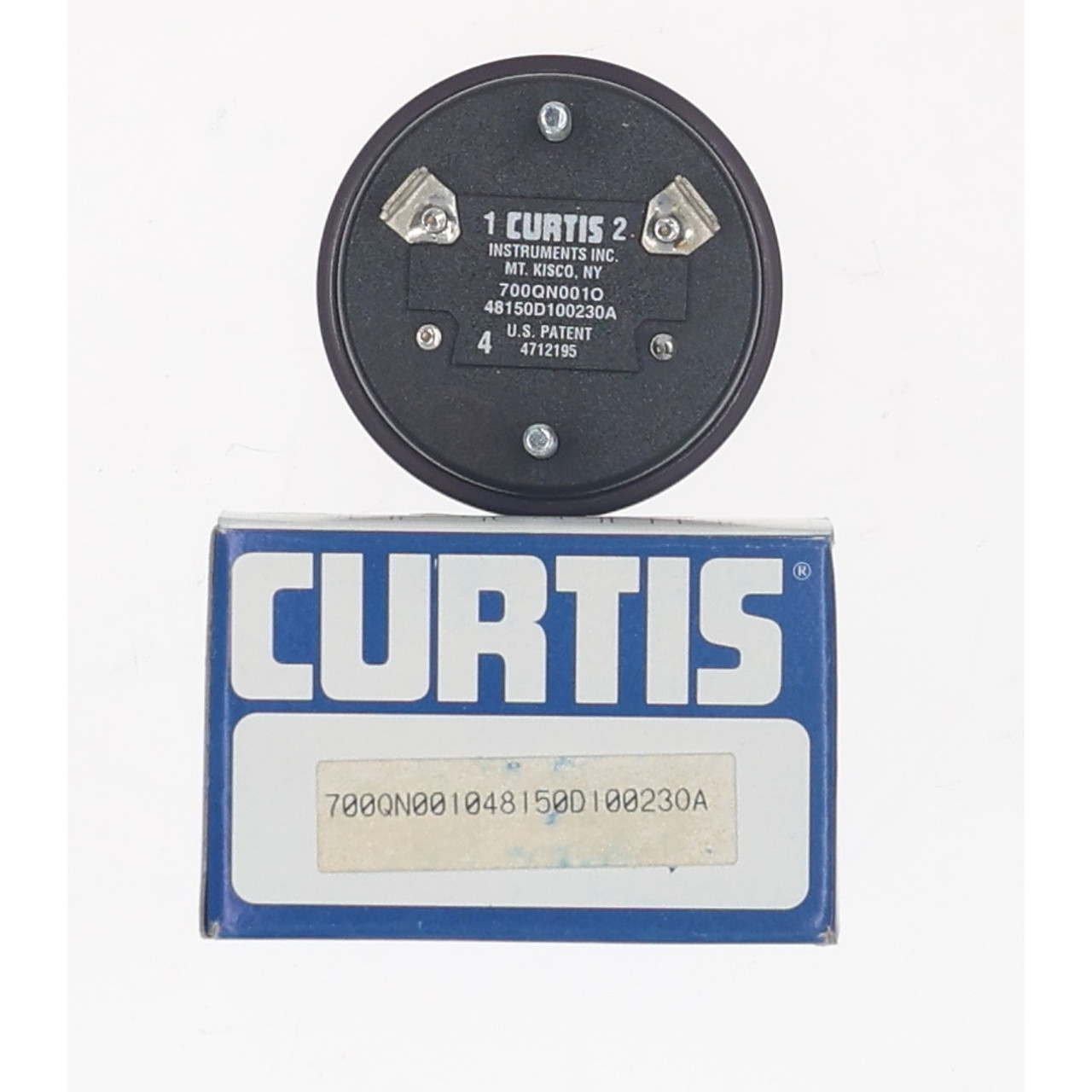Curtis 700-Q-N-0010-1 Round Solid State Digital Hourmeter - New Open Box