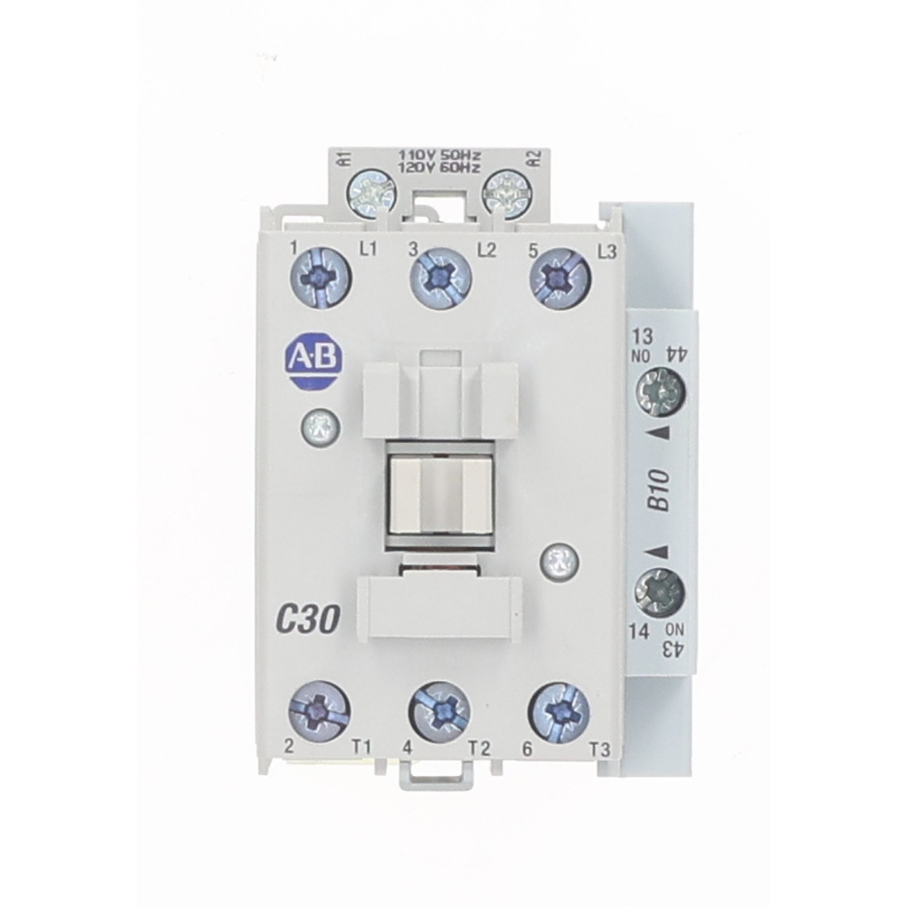 Allen Bradley 100-C30D10 Ser C Contactor IEC 110/120 VAC 3P 30A - New Open Box