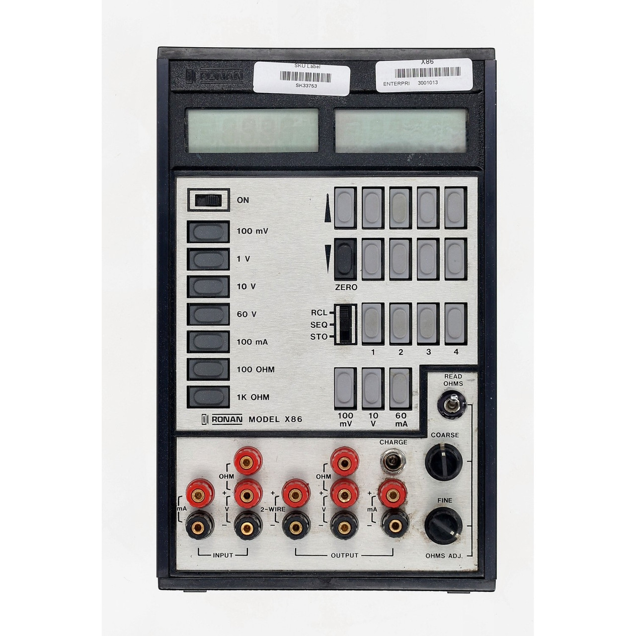 Ronan X86 Portable Calibrator mA mV RTD Resistance Frequency Tester