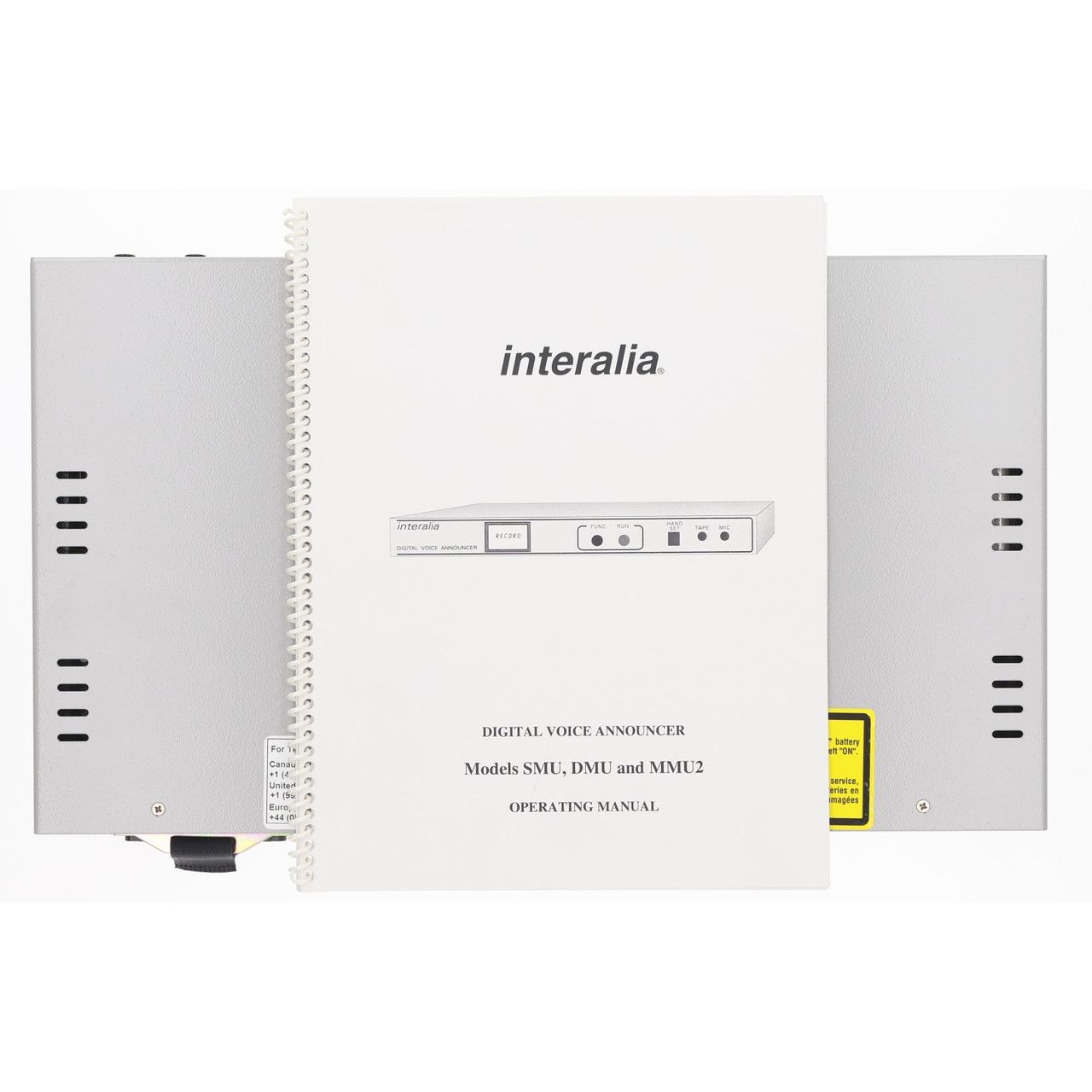 Interalia MMU2-42AB Digital Voice Announcer w/ 4 Ports - New