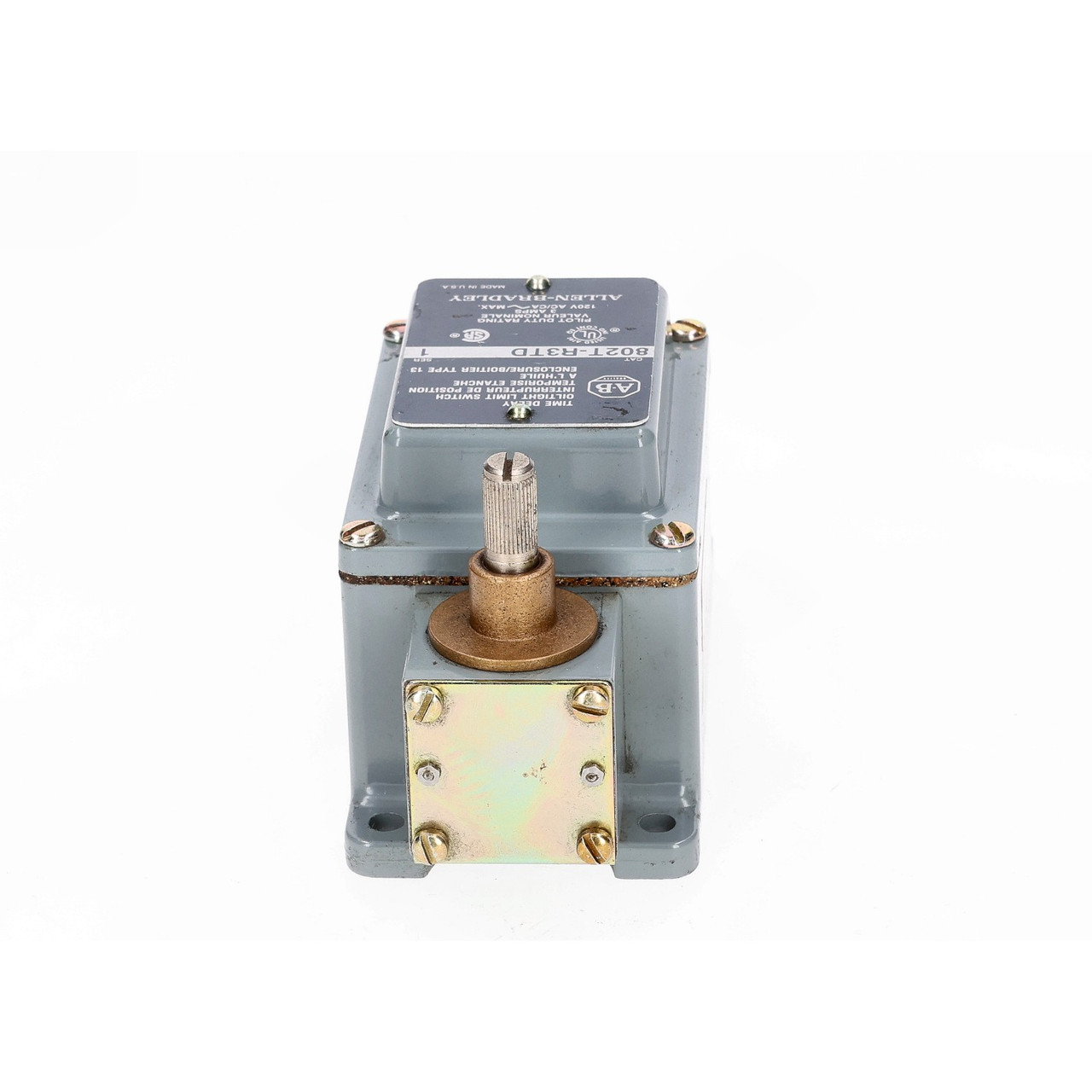 Allen Bradley 802T-R3TD Oiltight Limit Switch 2 Circuit Plug In - New