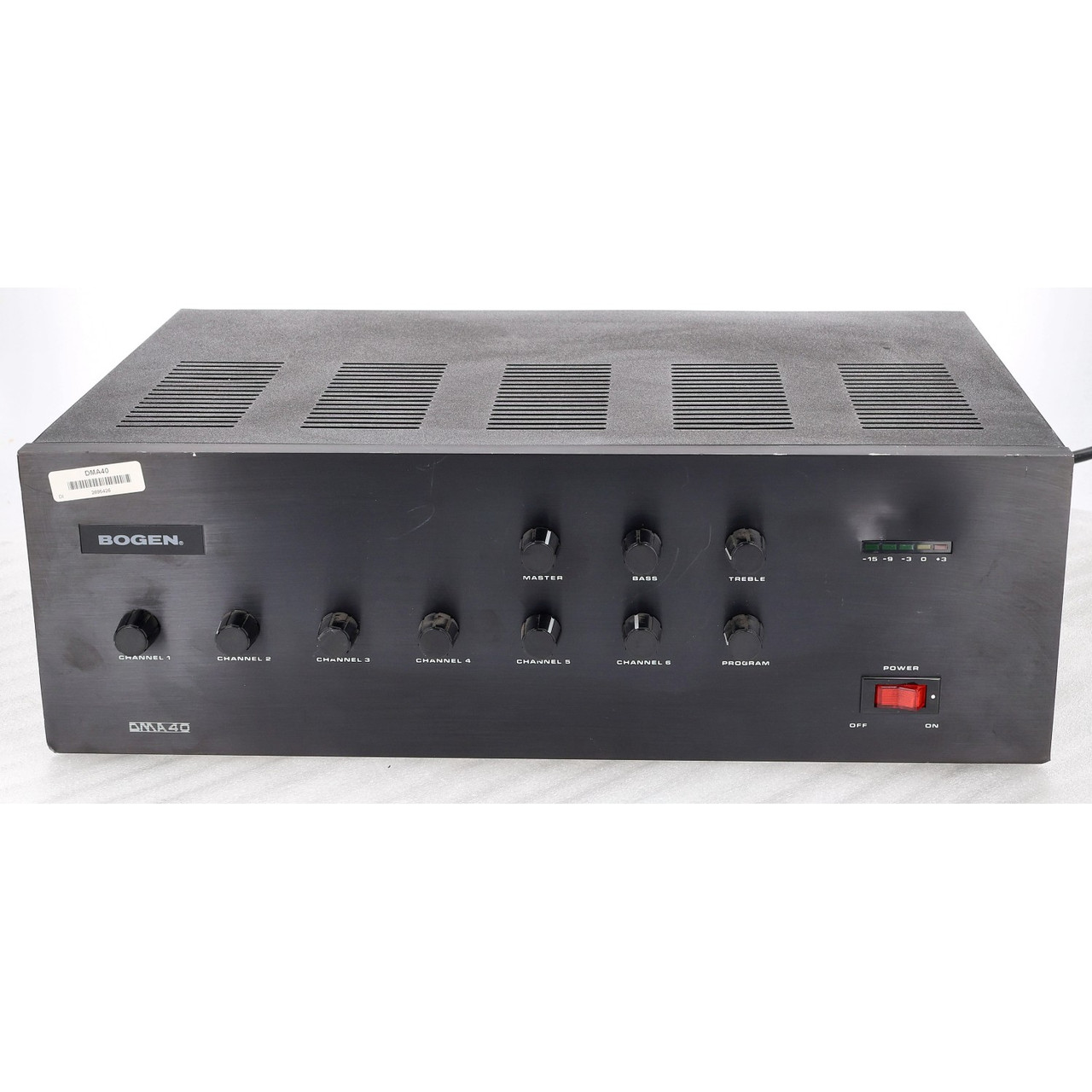 Bogen DMA40 40 Watt Mixer Amplifier 7 Channel Audio Paging System