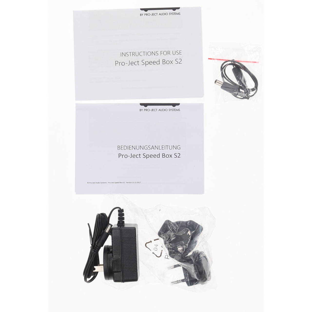 Pro Ject Speed Box S2 Turntable Motor Controller 33/45 RPM Quartz Precision