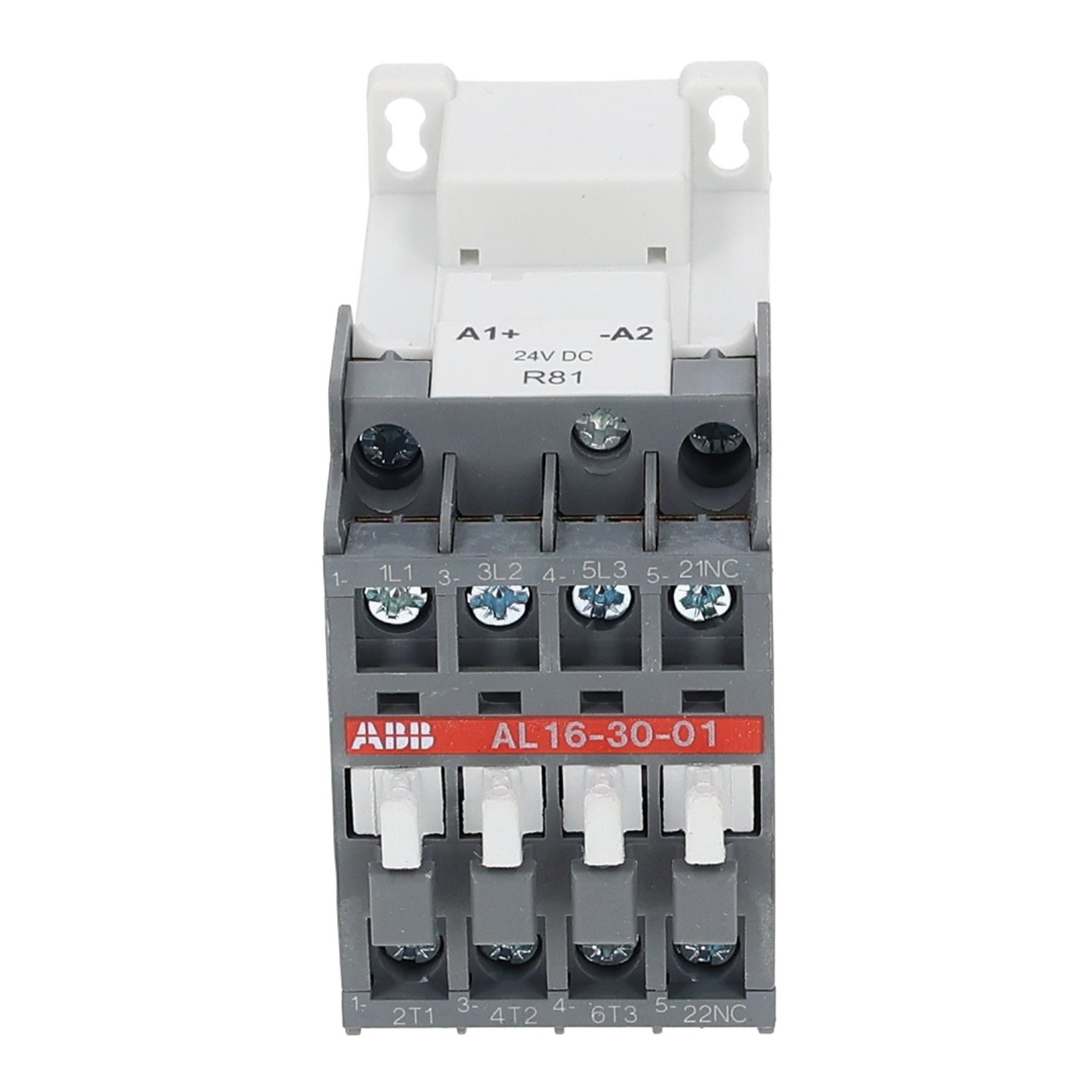 ABB AL16-30-01 Contactor 24V DC 3 Pole 1 Auxiliary Industrial Control Unit - New