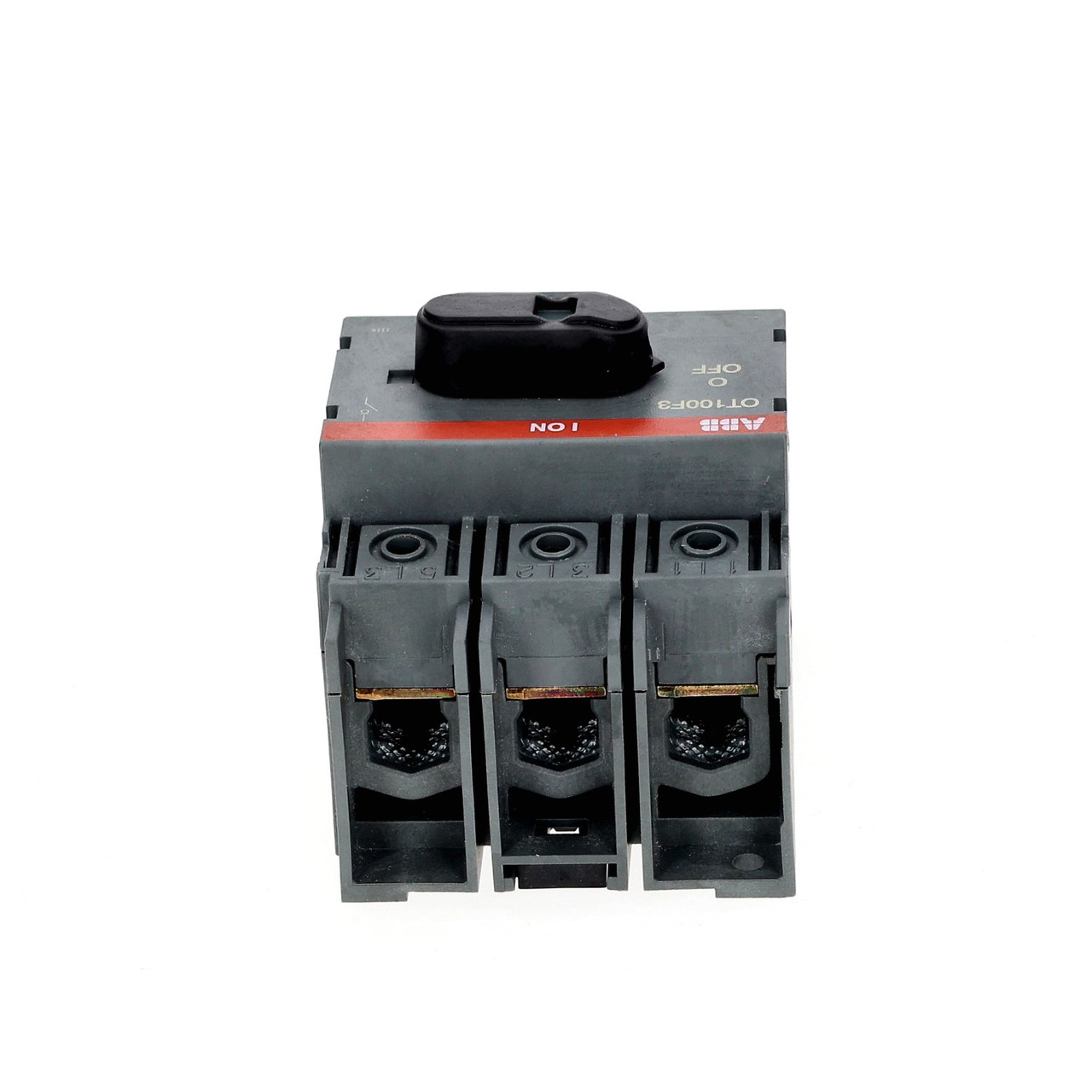 ABB OT100F3 100A 3 Pole Disconnect Switch DIN Mount
