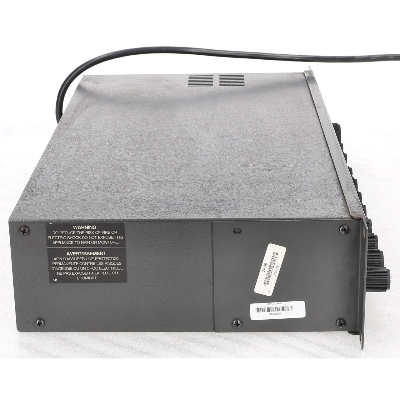 Dukane 2A96 Mixer Preamplifier 8 Input Rack Mount Audio Control Unit