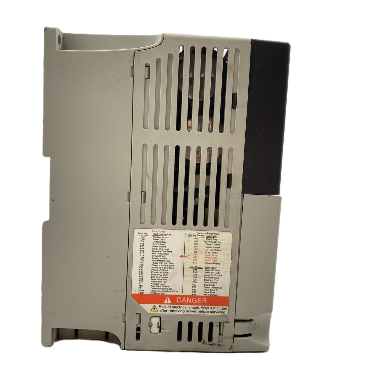 Allen Bradley 22B-D010N104 PowerFlex 40 AC Drive 5HP 480V 3 Phase VFD