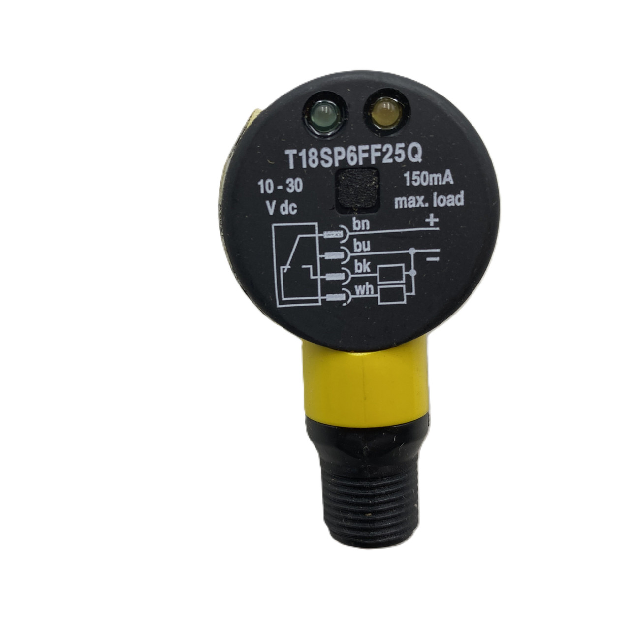 Banner T18SP6LPQ Photoelectric Sensor Polarized Retro 2m 10-30VDC PNP