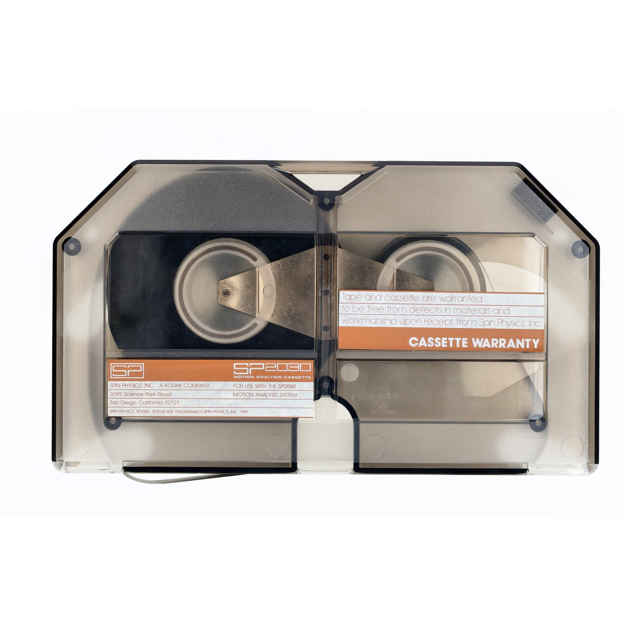 Kodak SP2030 MOTION ANALYSIS CASSETTE High-Speed Video Recording Tape