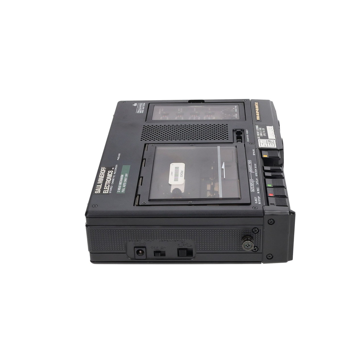 Marantz PMD430 Cassette Recorder 3 Head Portable Audio Deck with Pitch Control