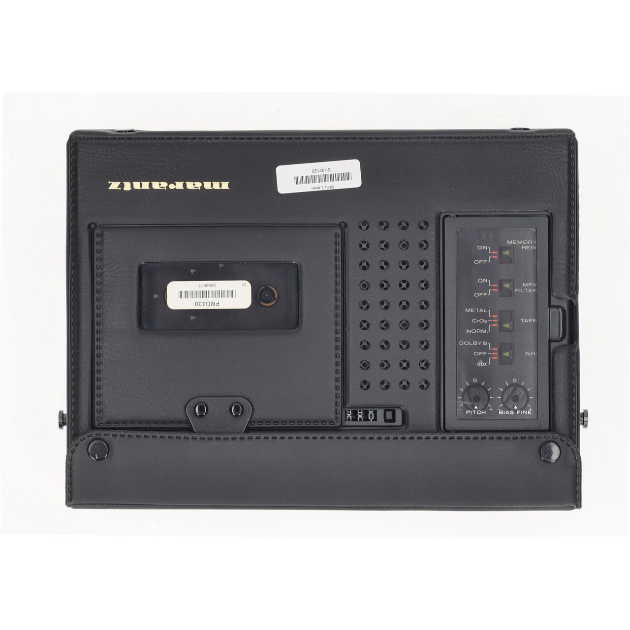 Marantz PMD430 Cassette Recorder 3 Head Portable Audio Deck with Pitch Control