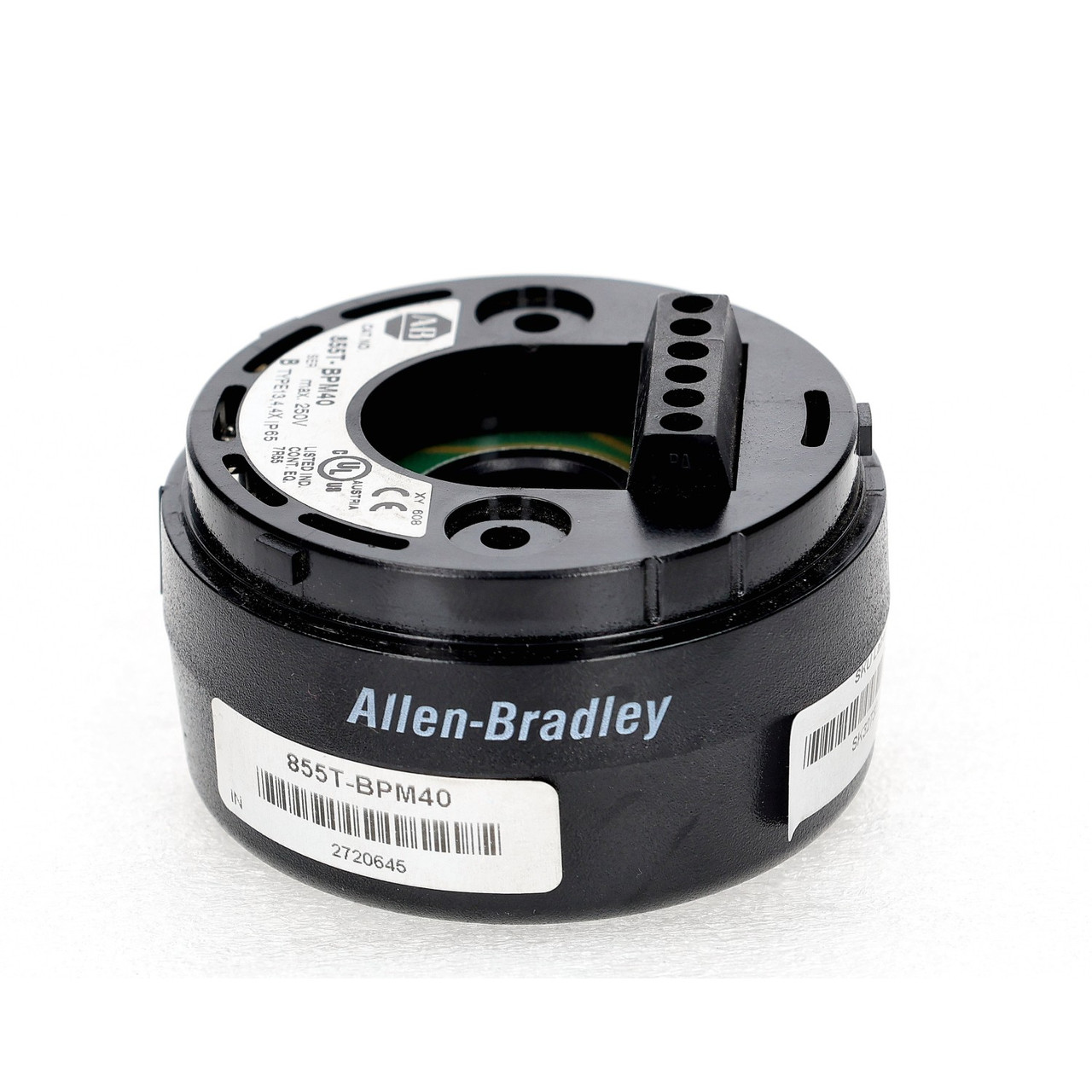 Allen Bradley 855T-BPM40 Stack Light Base Module 24V AC DC Control Tower