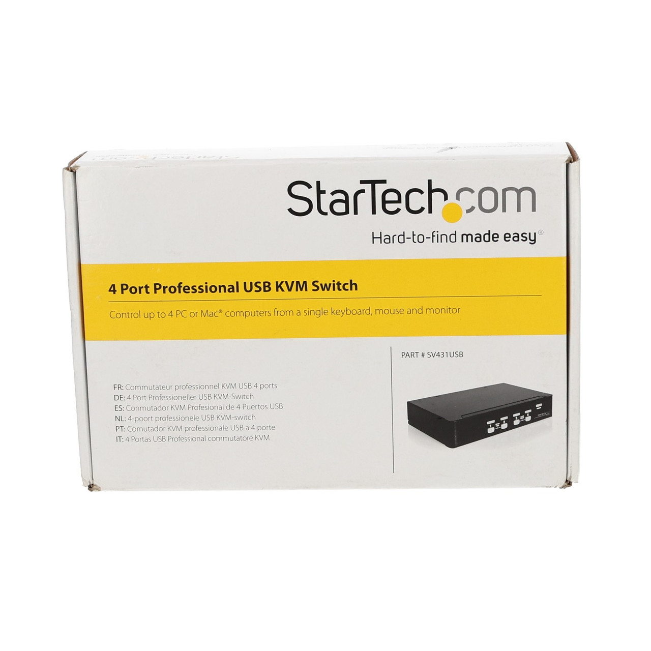 Startech SV431USB  Four Port USB VGA KVM Switch