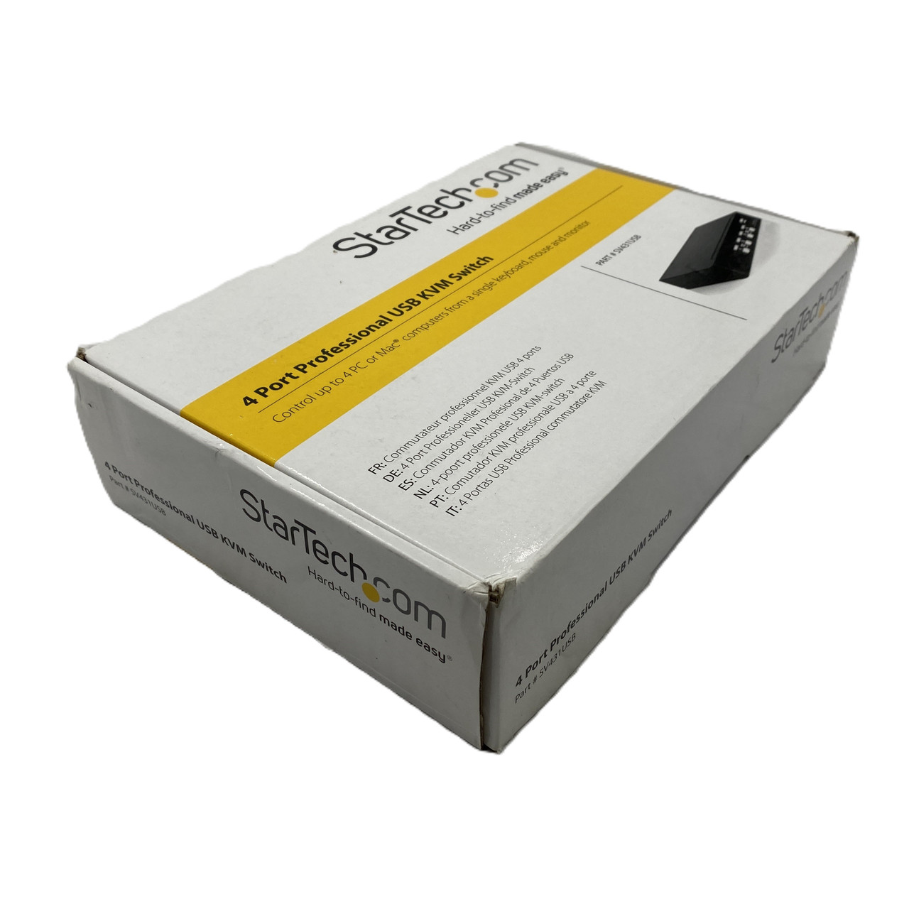 Startech SV431USB  Four Port USB VGA KVM Switch