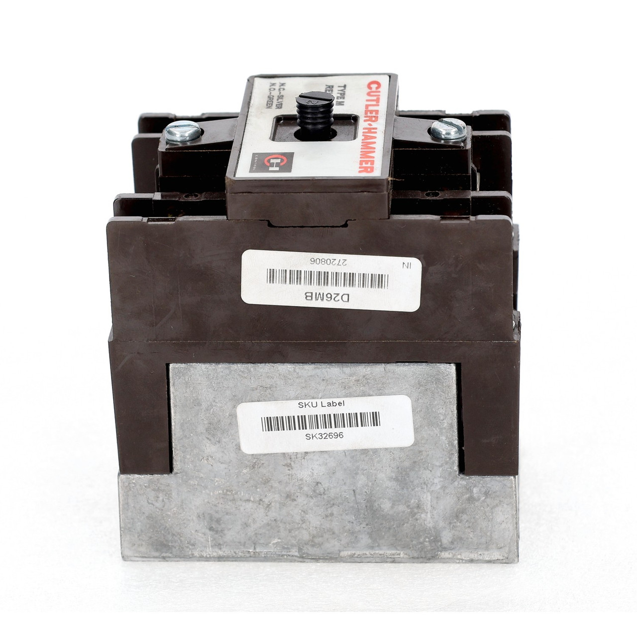 Cutler Hammer D26MB  Type M Relay Contactor 120V Coil Industrial Control