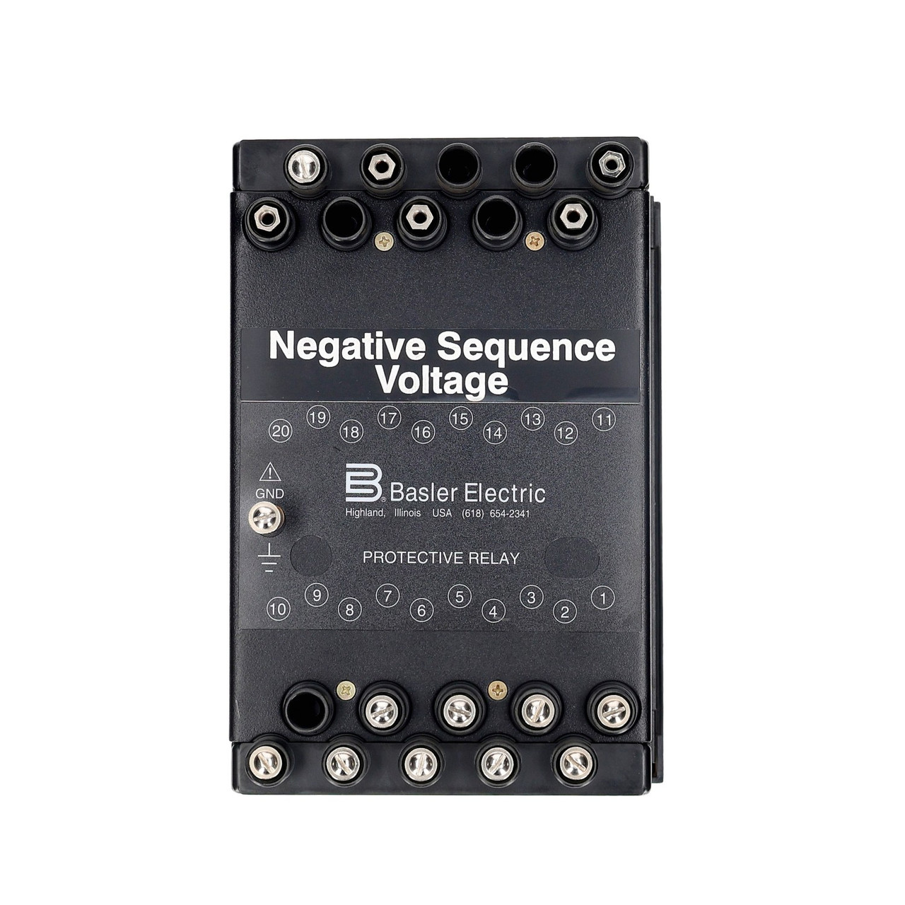 Basler BE1-47N Negative Sequence Voltage Relay – For Parts