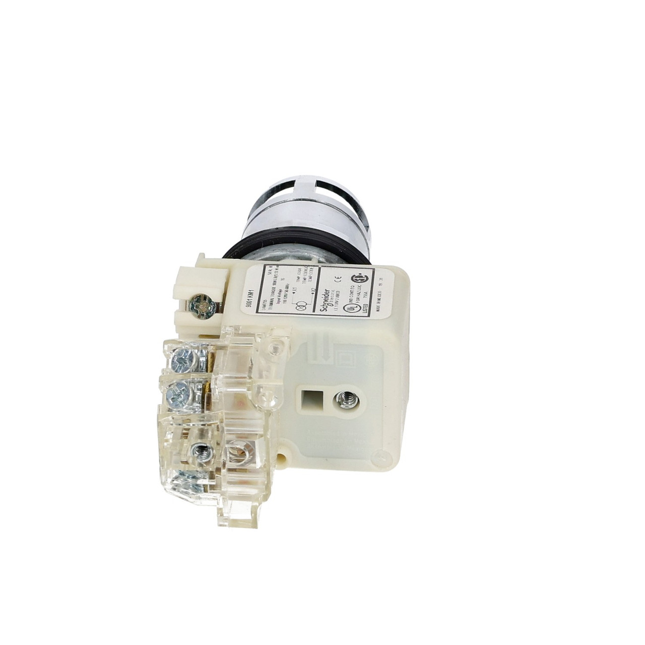 Schneider Electric 9001K3L1GH13 Pushbutton Switch 30mm Green SPDT 600VAC