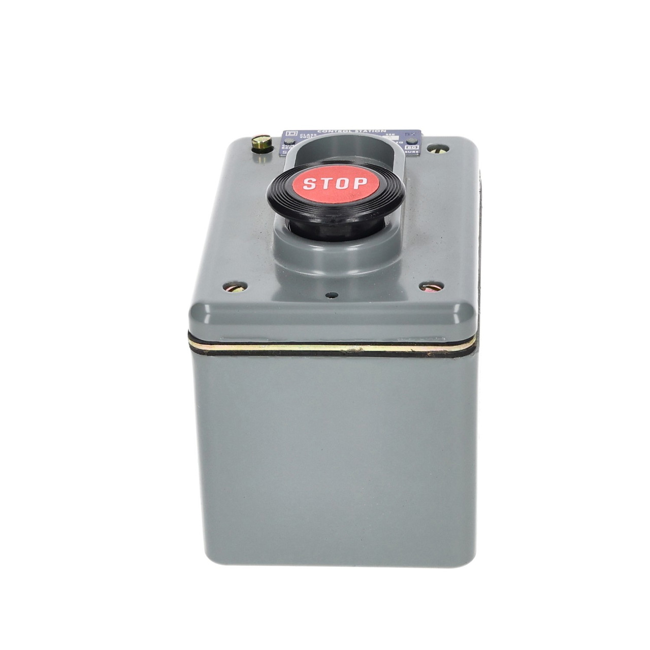 Square D BW-151  Push Button Control Station Stop 600V 5A NEMA 4