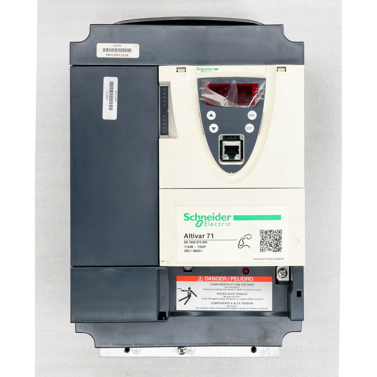 Schneider Electric ATV71HD11N4 VFD Drive 15HP 11kW 480V 3PH Drive Altivar 71