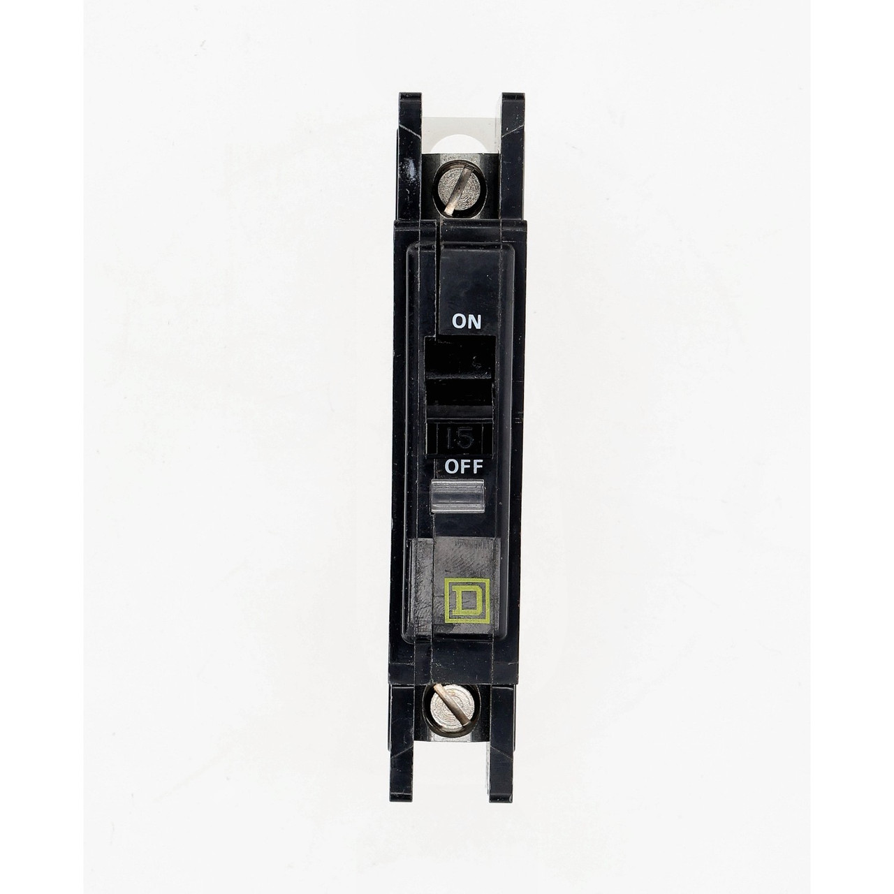 Square D QOU115 Circuit Breaker 15A 1 Pole 120 240V Thermal Magnetic