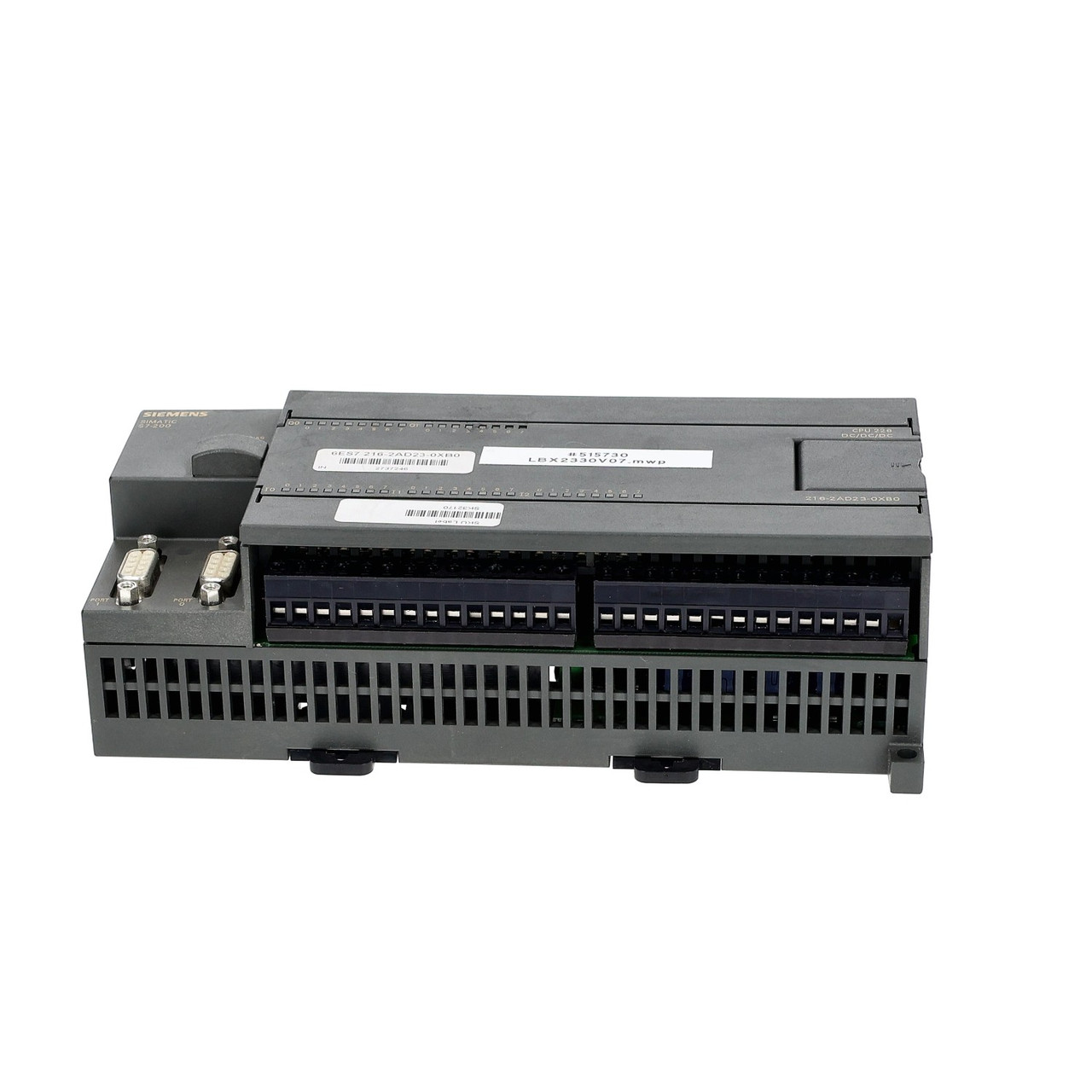 Siemens 6ES7 216-2AD23-0XB0 S7 200 CPU 226 PLC 24DI 16DO 24VDC DIN Mount