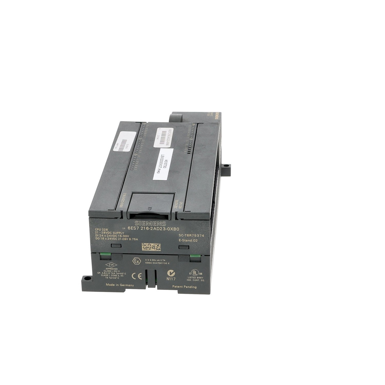 Siemens 6ES7 216-2AD23-0XB0 S7 200 CPU 226 PLC 24DI 16DO 24VDC DIN Mount