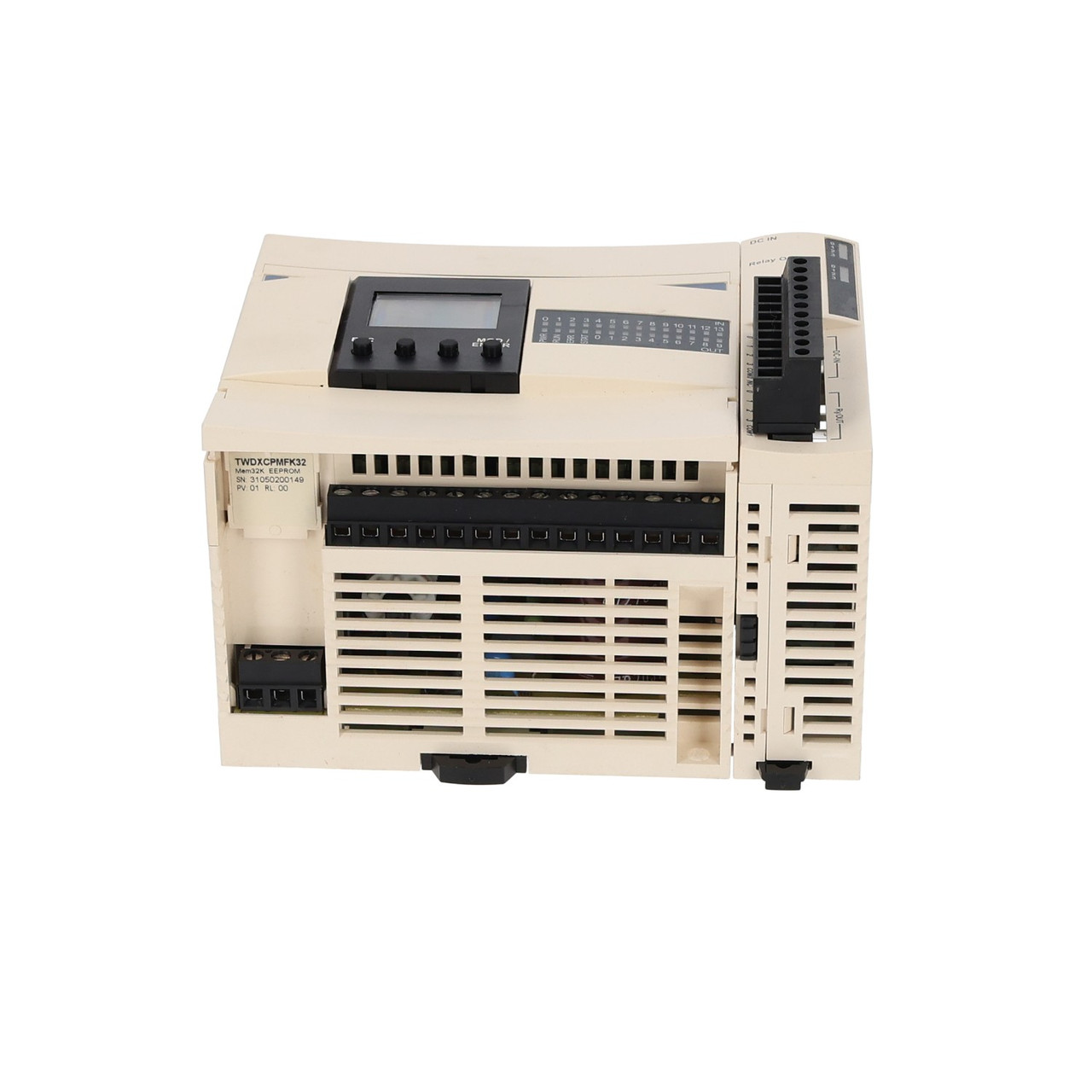 Schneider Electric TWDLCAA24DRF Twido PLC 14DI 10 Relay DO 100 to 240VAC DIN Mount