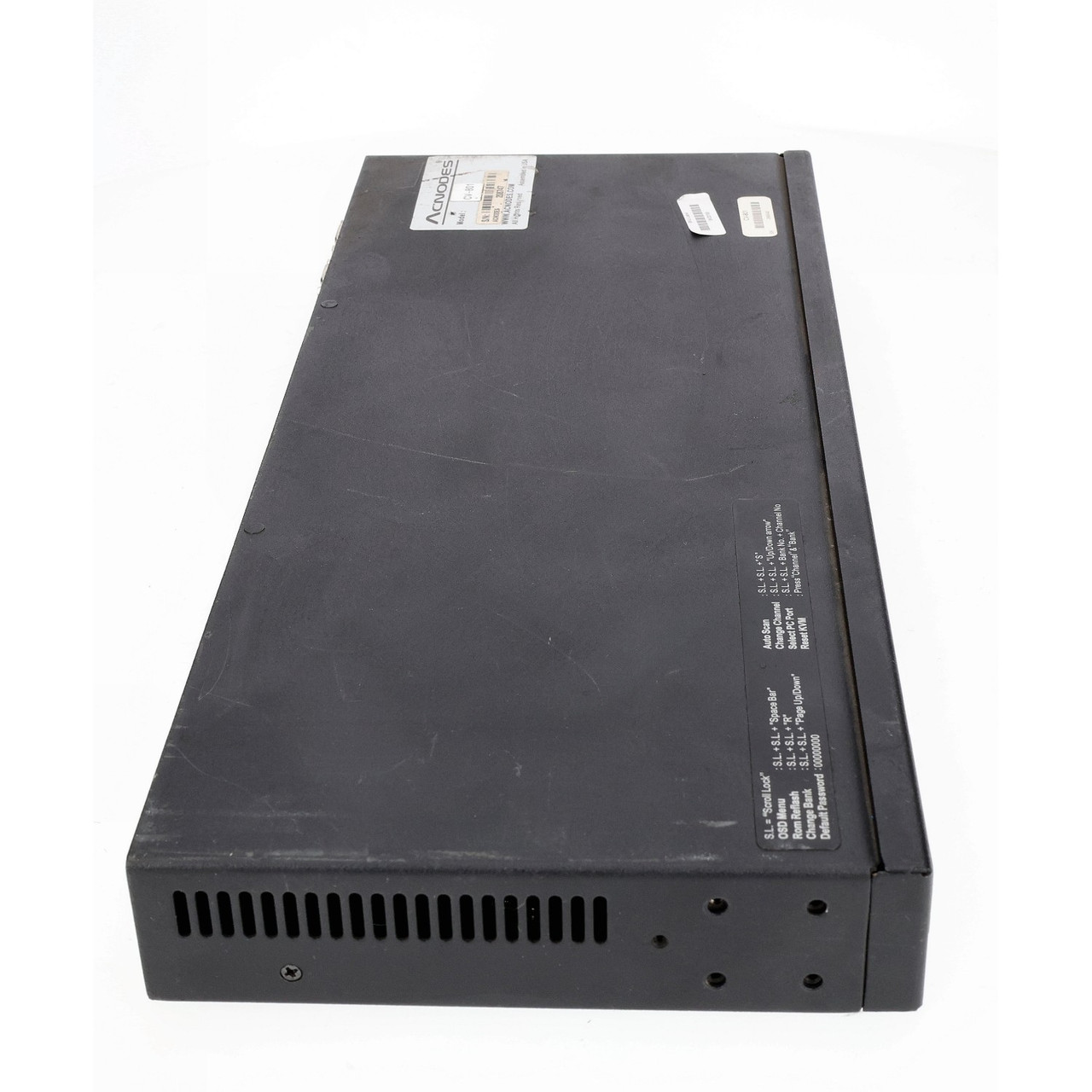 Acnodes CV-801 8 Port PS2 KVM Switch Rackmount VGA OSD Hotkey Control