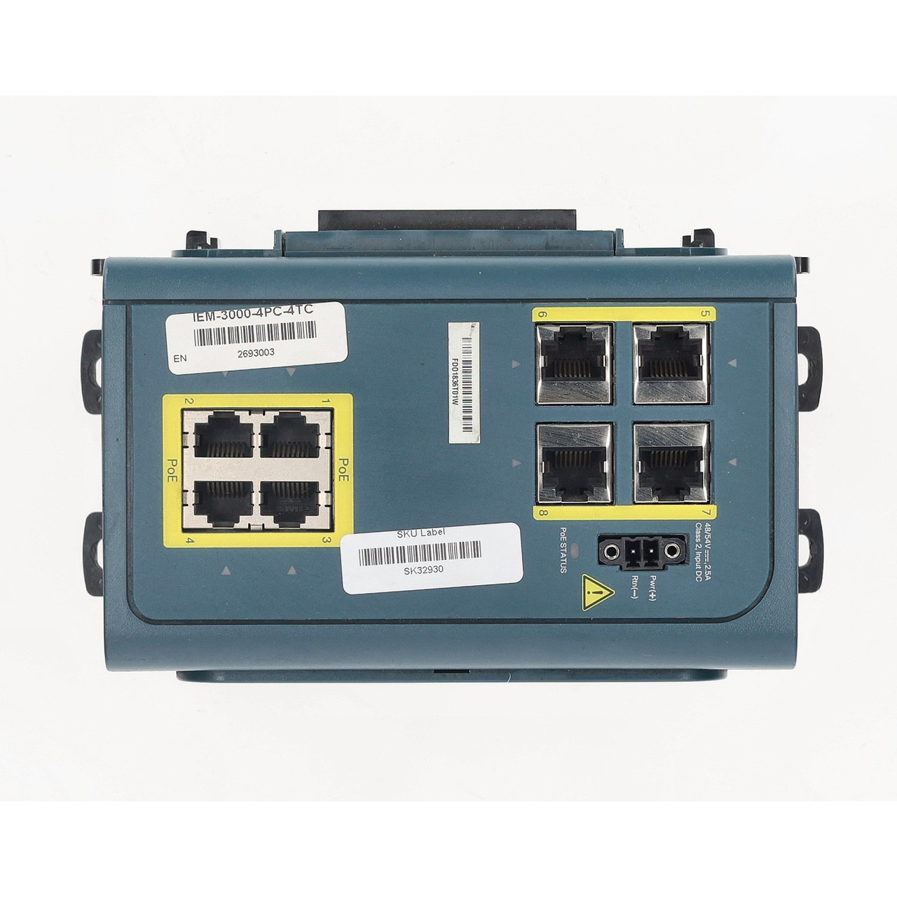 Cisco IEM-3000-4PC-4TC PoE Expansion Module 4-Port 10/100 for IE-3000 Switches