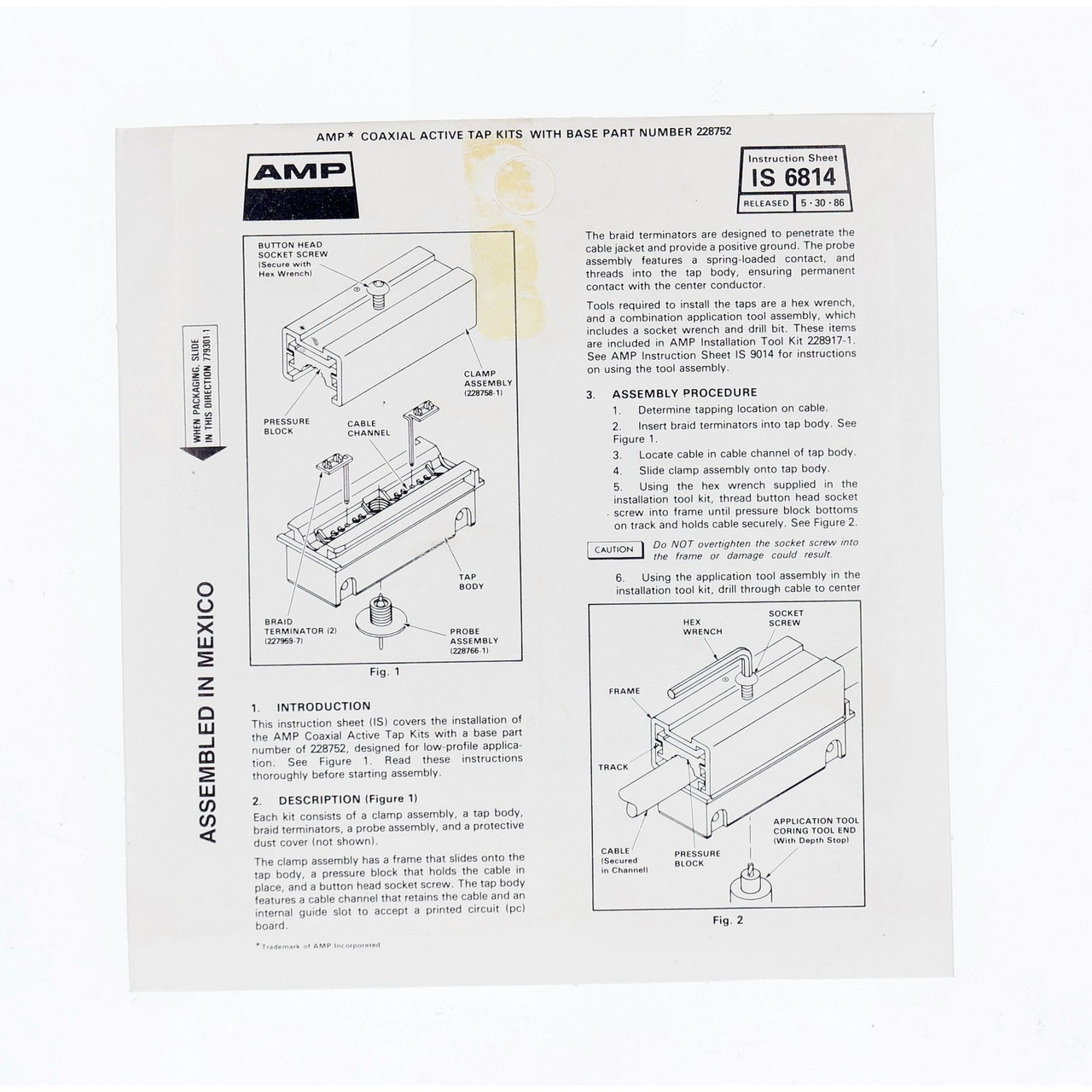 Cabletron ST-500 Ethernet Transceiver with Lanview LED and SQE Test Feature