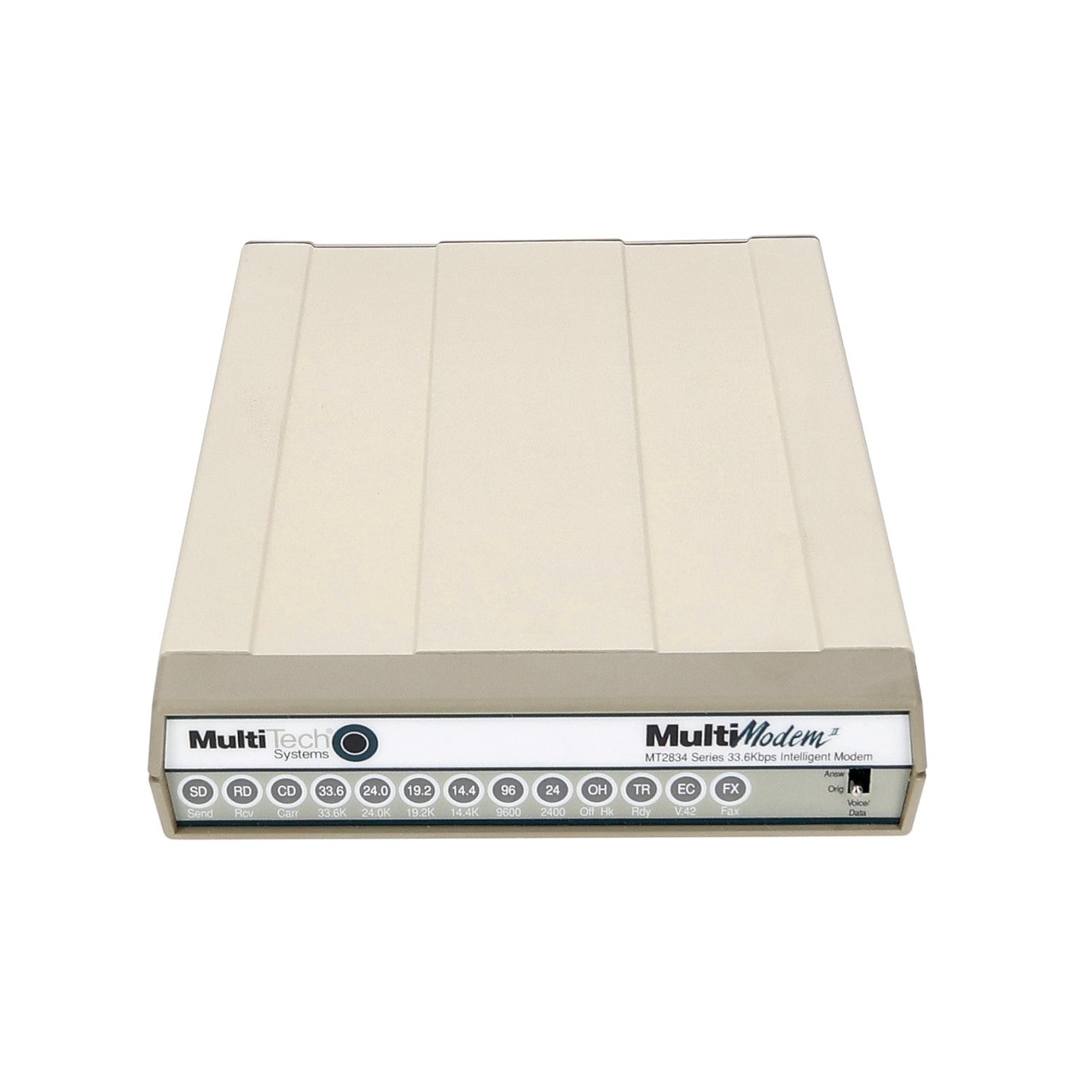 Multitech Systems MT2834BA 28.8K External Data Fax Modem RS232 