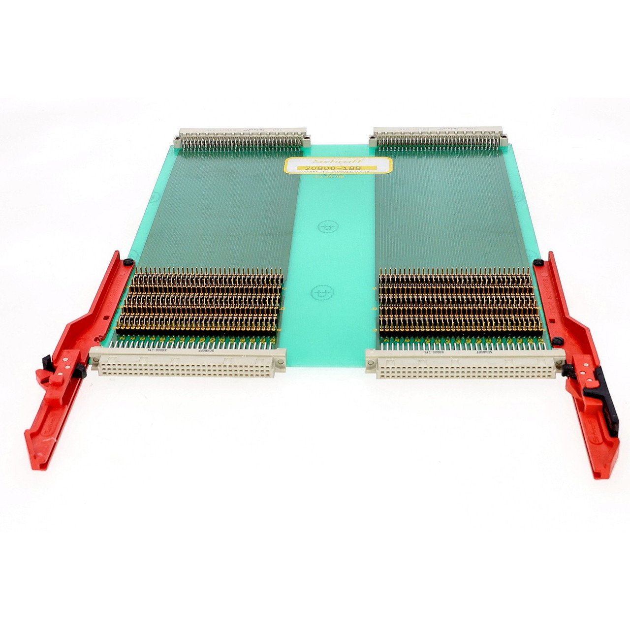 Schroff 20800-188   VMEbus Test Adapter 6U C96 Connector Electro Optical Board