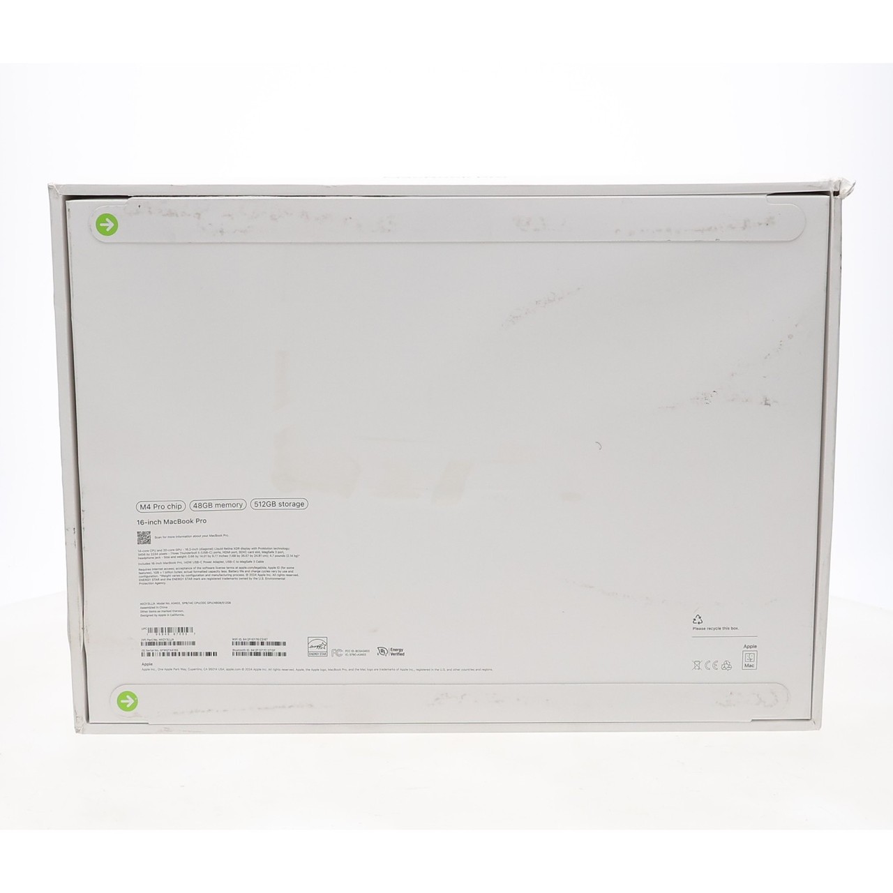 Apple MacBook Pro 16.2" MX2Y3LL/A 2024 M4 Pro 48GB 512GB SSD NEW