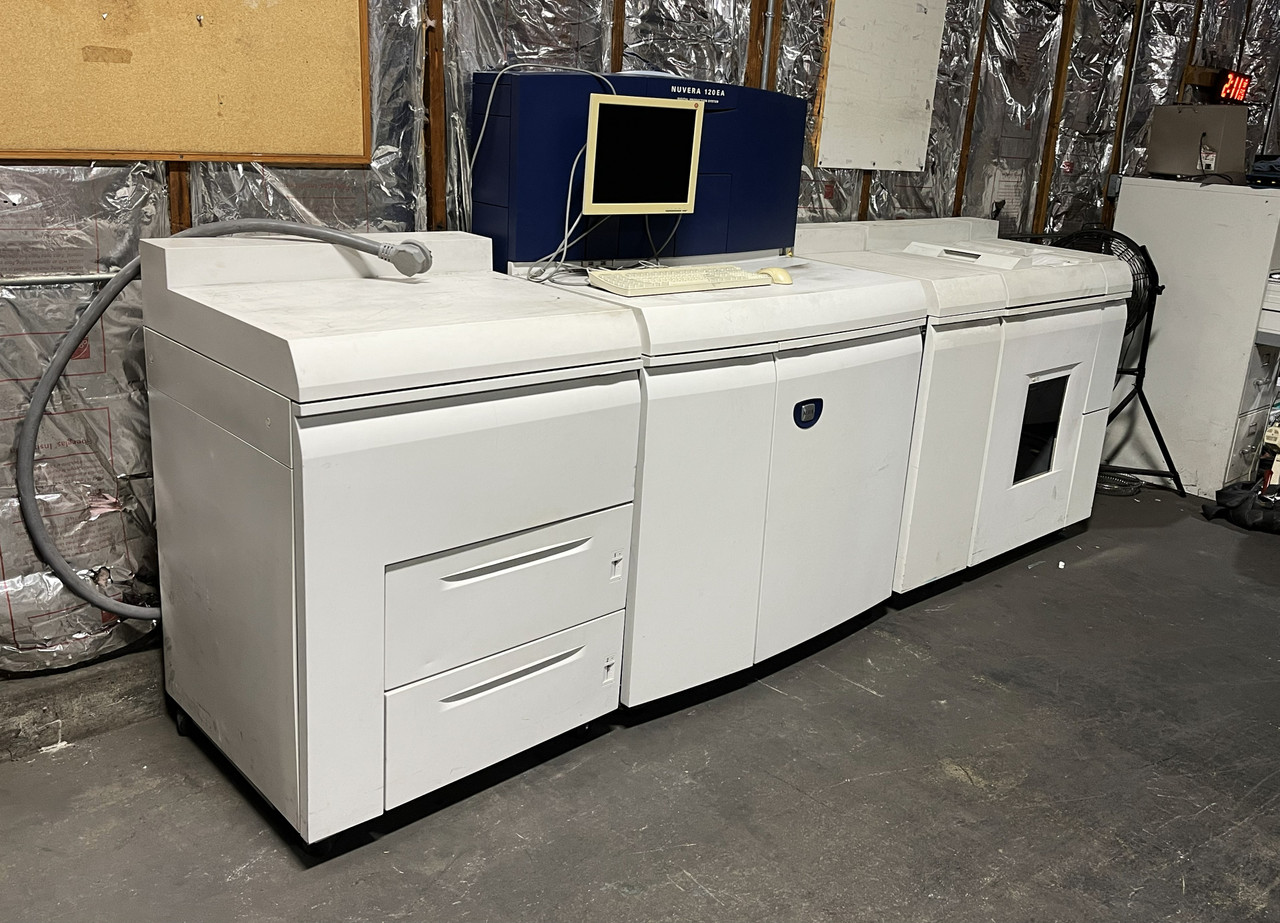 Xerox Nuvera 120 EA Production System Copier and Printer - Read