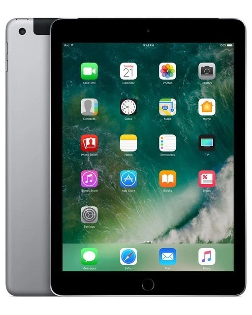 Apple iPad 5th Gen 2017 9.7" A1823 Unlocked 32GB Space Gray New Sealed