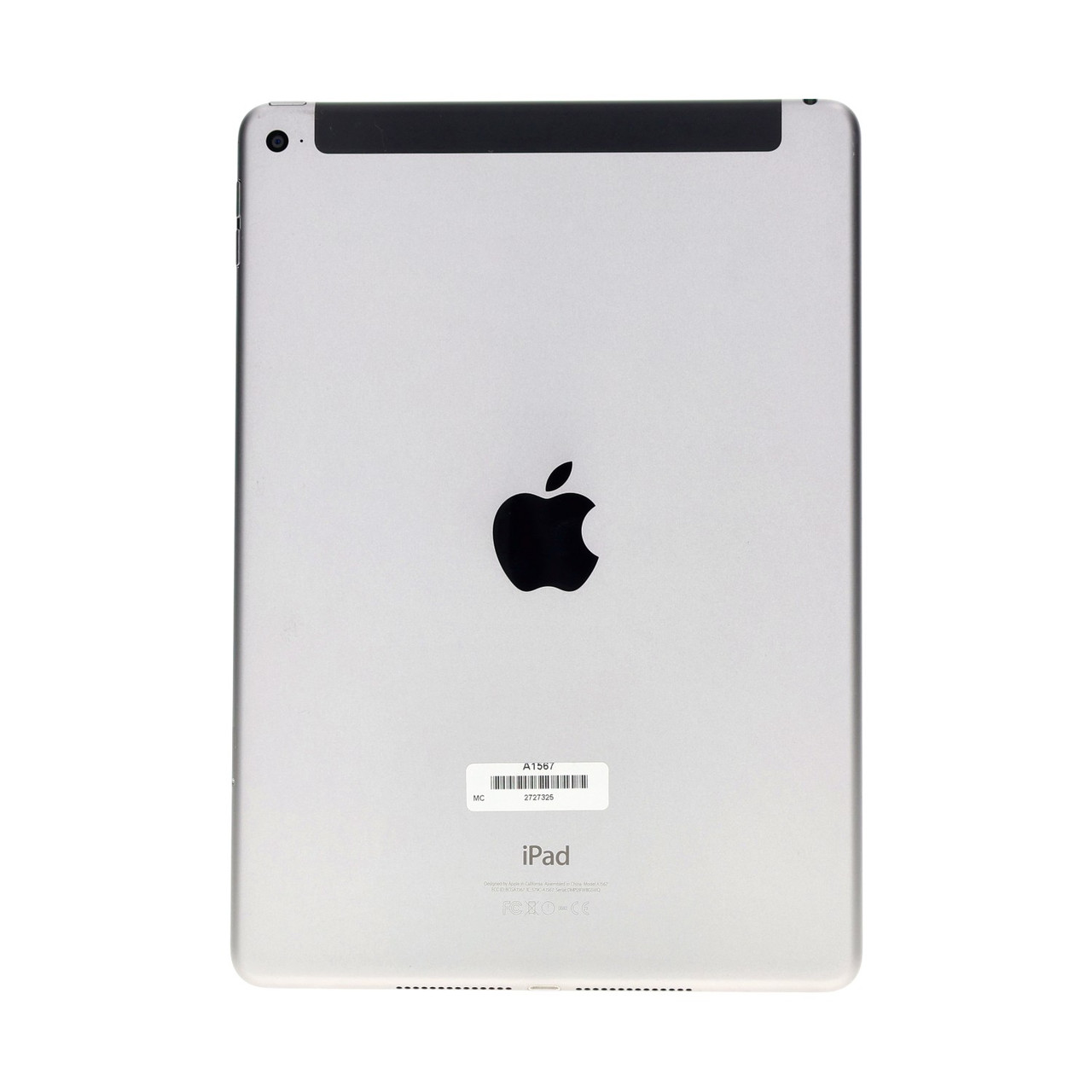Apple iPad Air 2 2014 9.7" A1567 Unlocked 16GB Space Gray Excellent