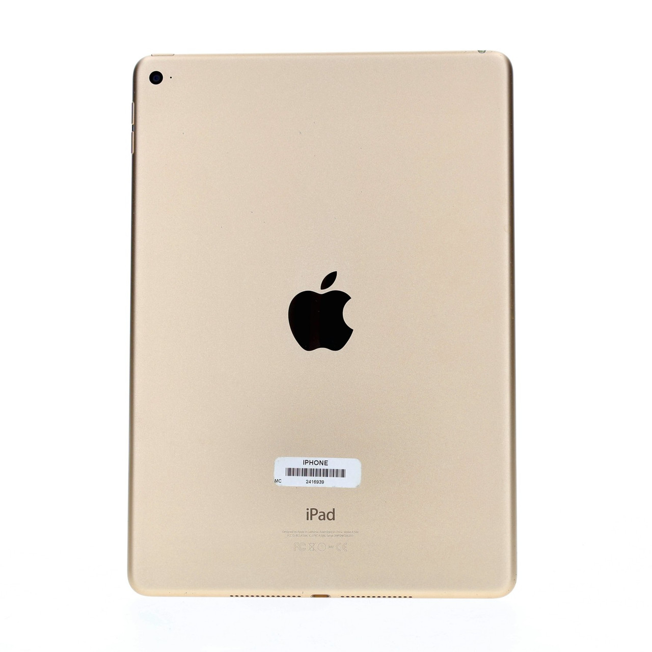 Apple iPad Air 2 2014 9.7" A1566 Wi-Fi Only 16GB Gold Good