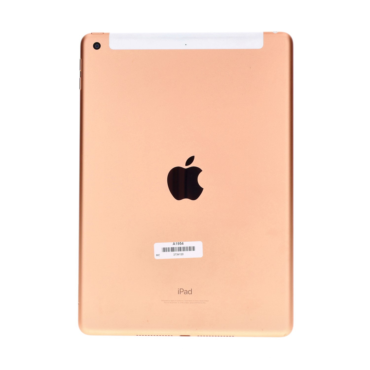 Apple iPad 6th Gen 2018 9.7" A1954 Unlocked 32GB Gold Very Good