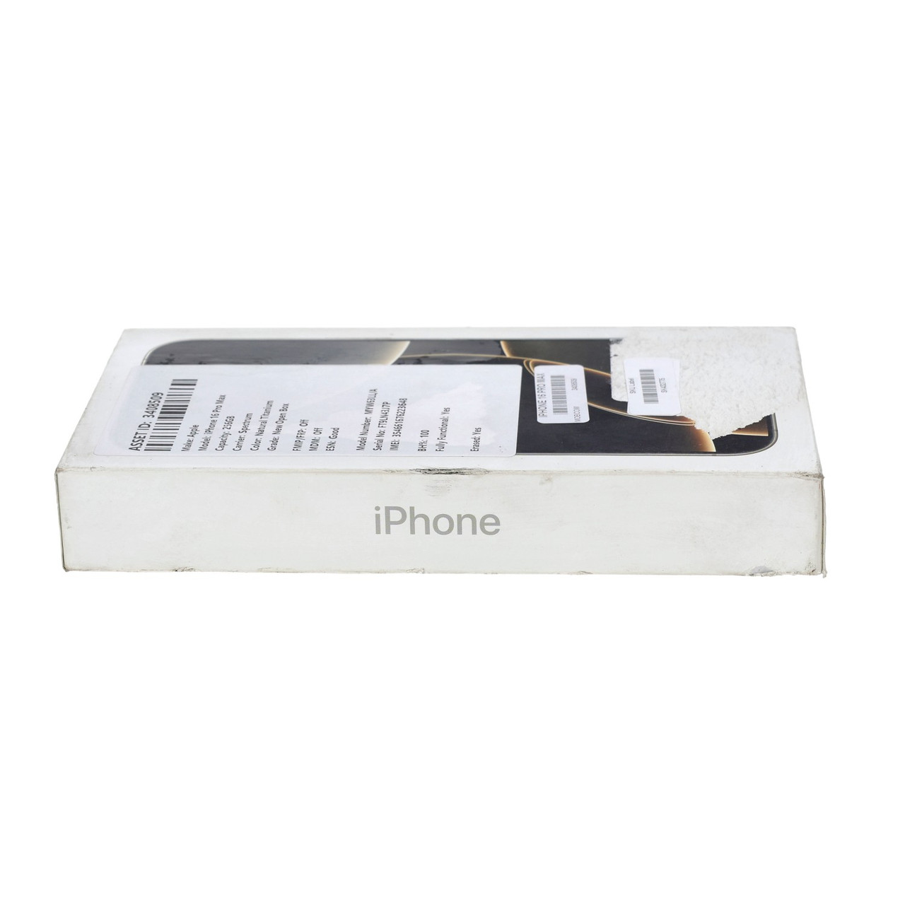 Apple iPhone 16 Pro Max A3084 256GB Spectrum Natural Titanium New Open Box