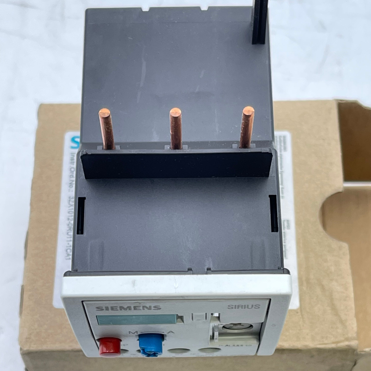 SIEMENS 3RU1136-4DB0 S2 THERMAL PROTECTION OVERLOAD RELAY - NEW OPEN BOX